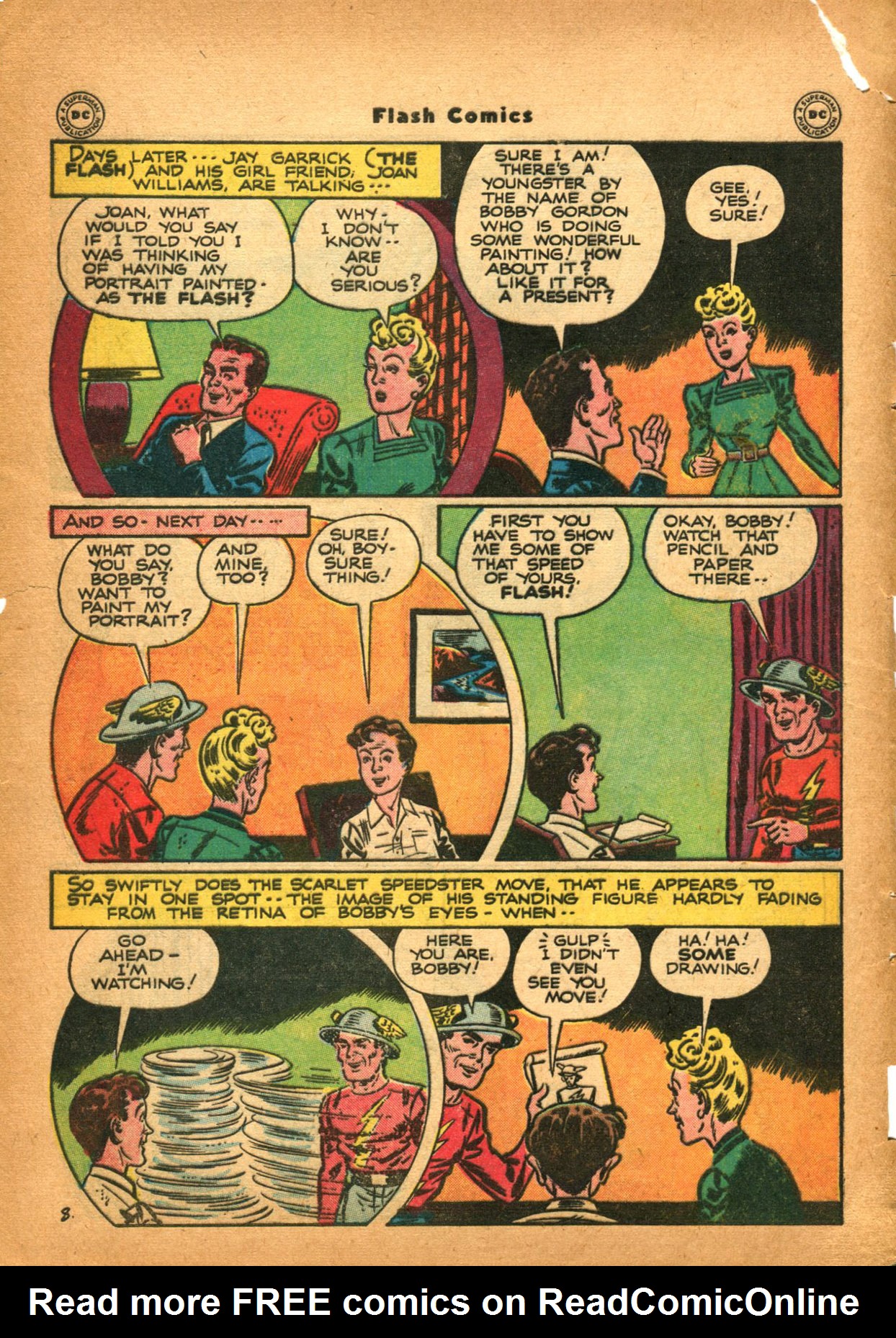 Read online Flash Comics comic -  Issue #80 - 10