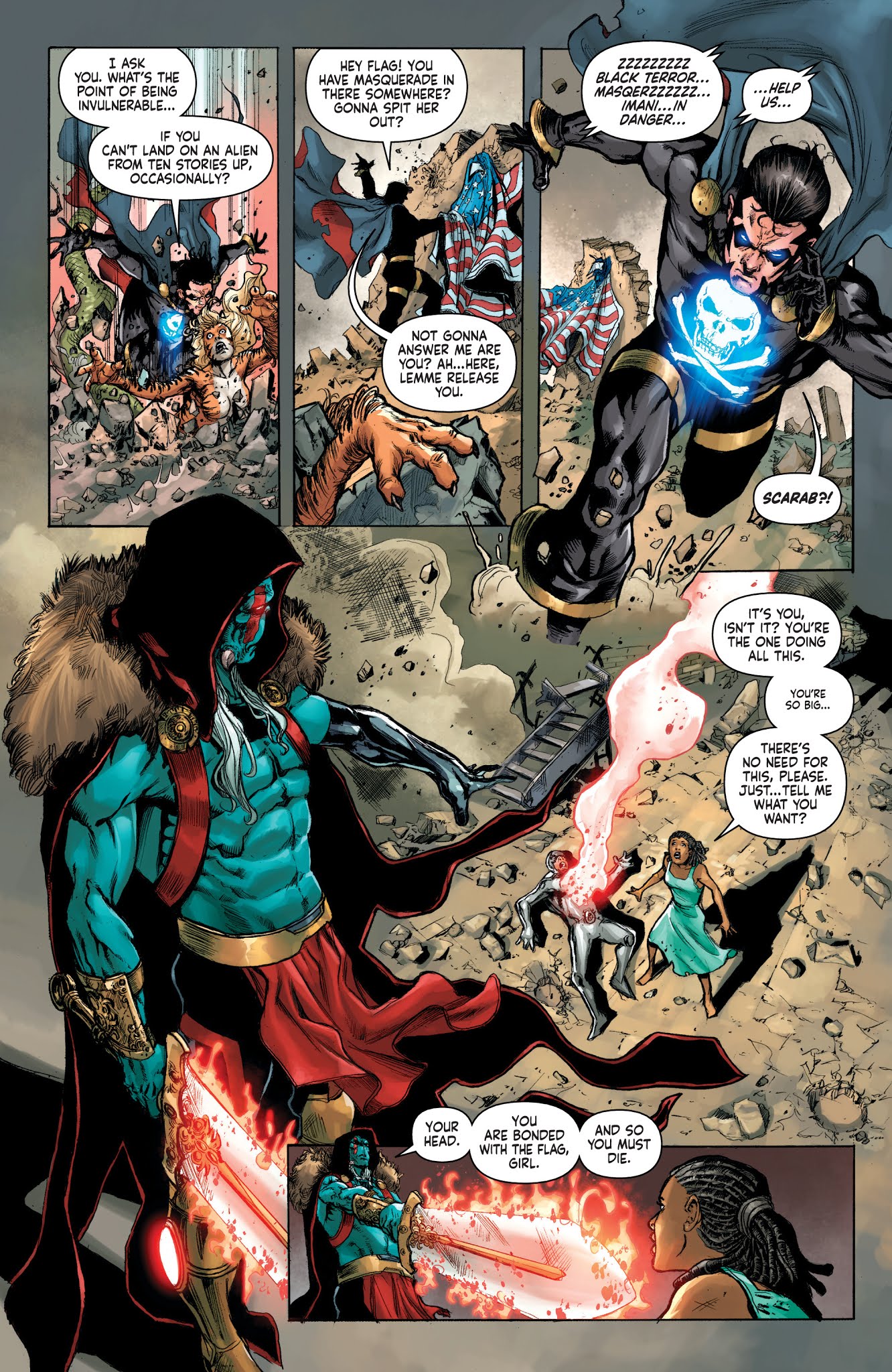 Read online Project Superpowers: Chapter Three comic -  Issue #5 - 20