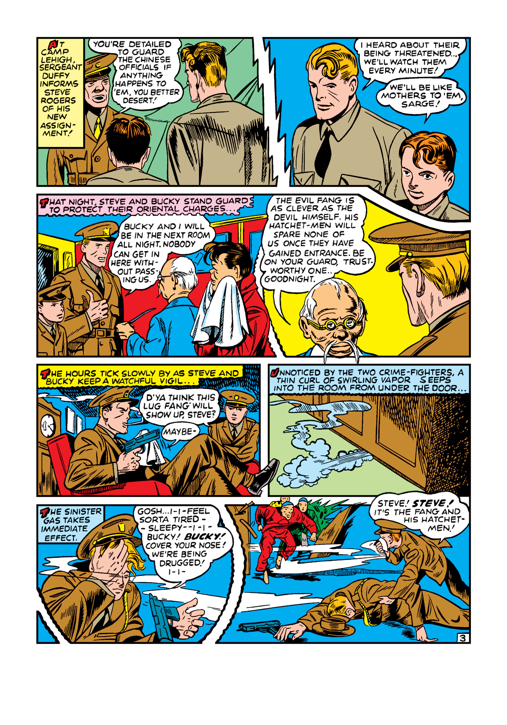Read online Captain America Comics comic -  Issue #6 - 21