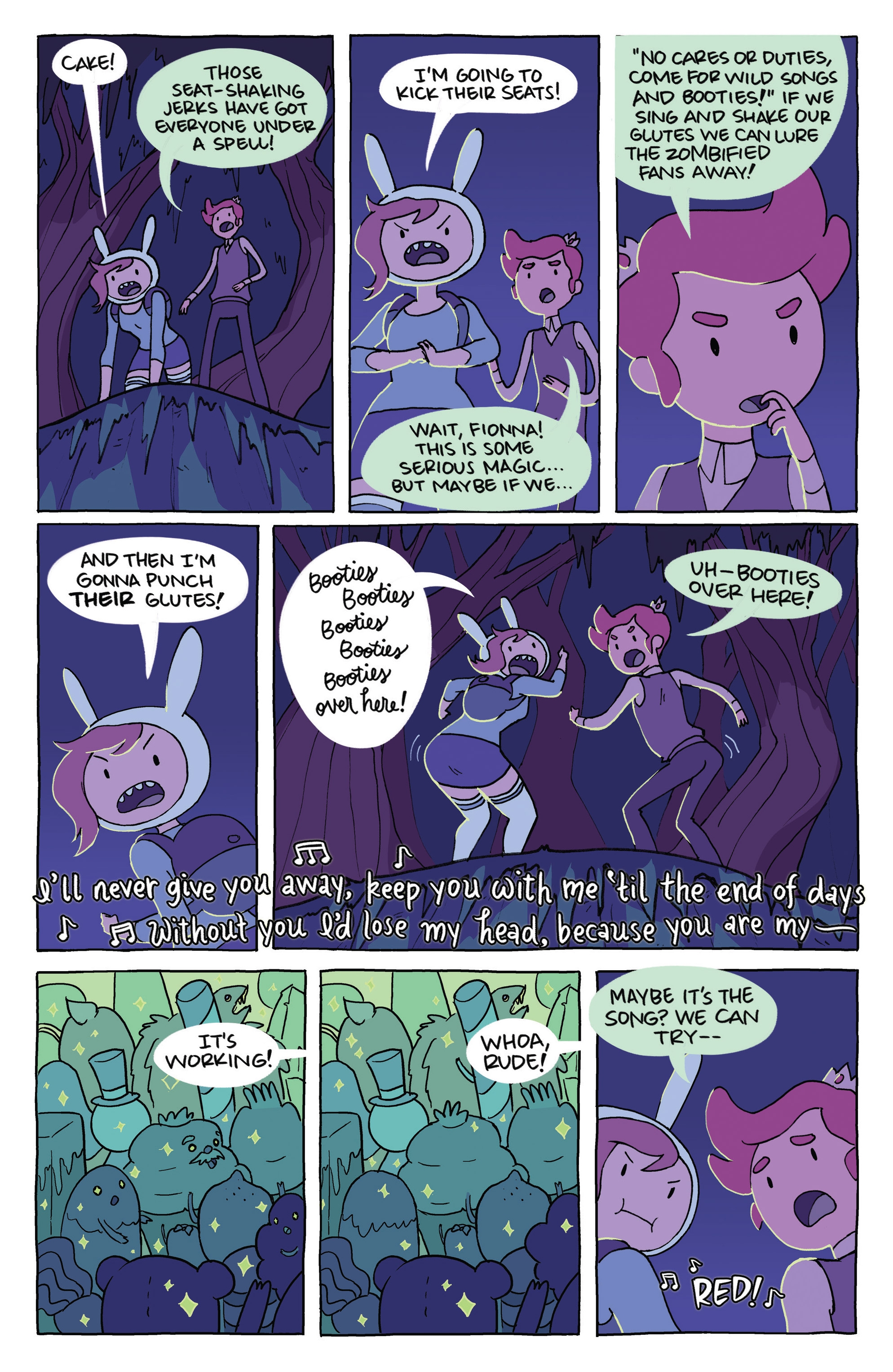Read online Adventure Time Sugary Shorts comic -  Issue # TPB 3 - 98