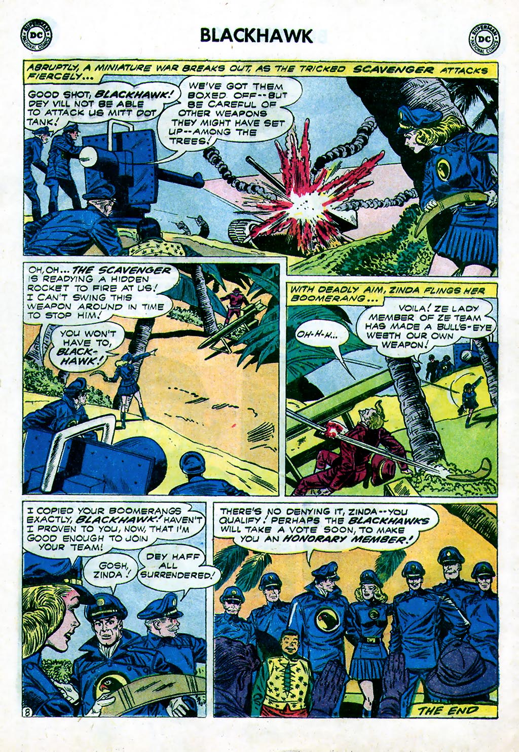 Read online Blackhawk (1957) comic -  Issue #140 - 32