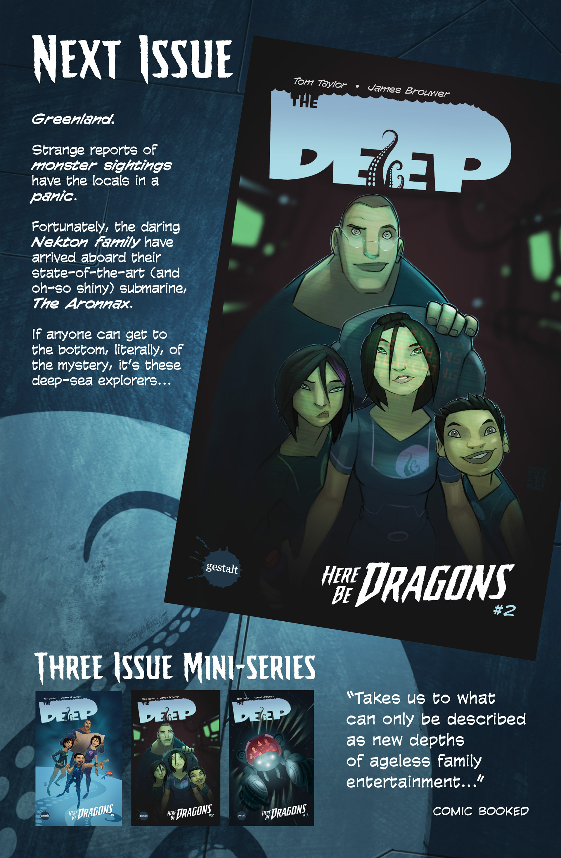 Read online The Deep: Here Be Dragons comic -  Issue #1 - 26