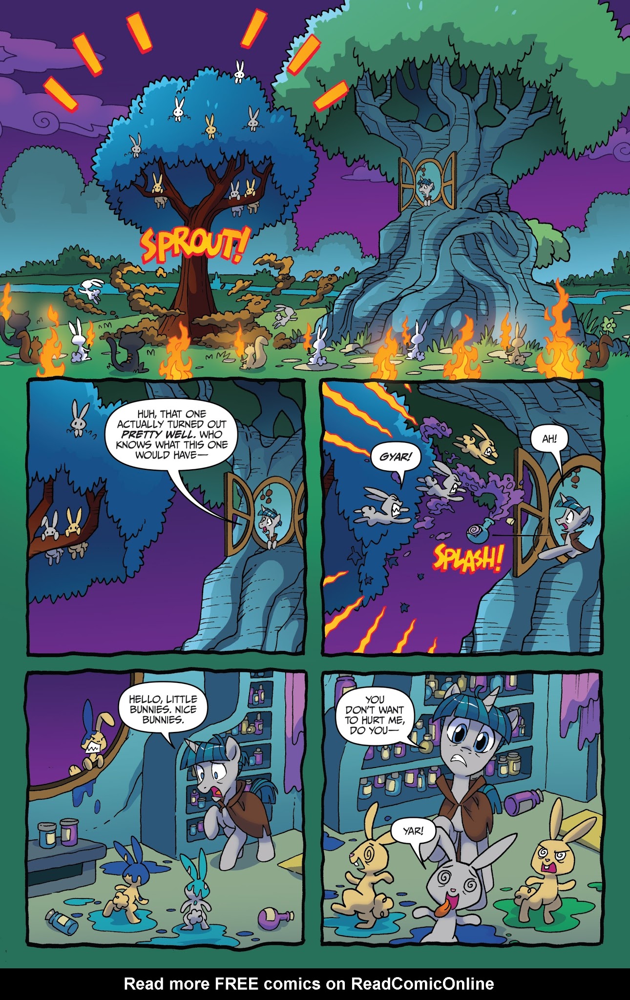 Read online My Little Pony: Legends of Magic comic -  Issue #9 - 10