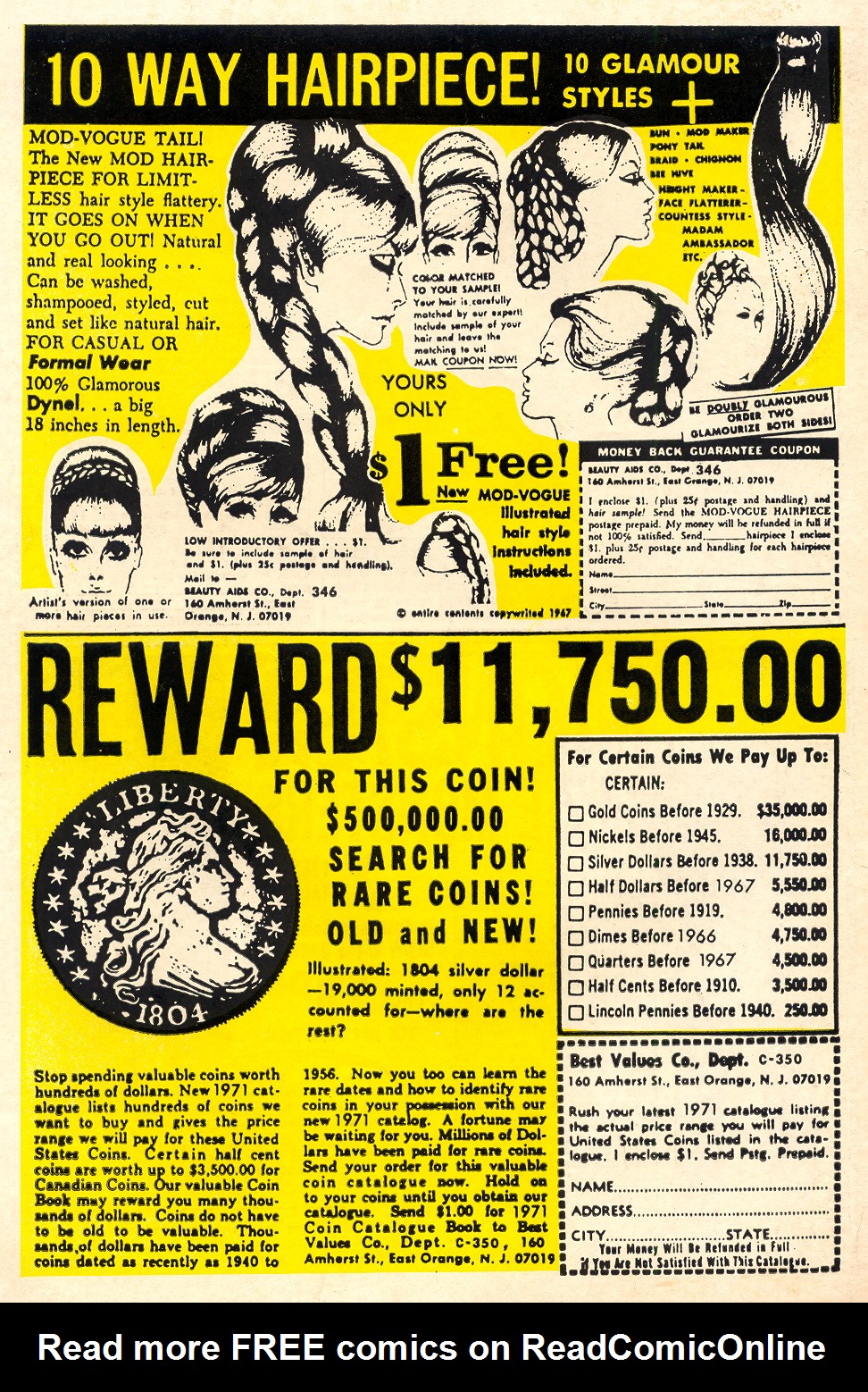 Read online Heart Throbs comic -  Issue #129 - 36