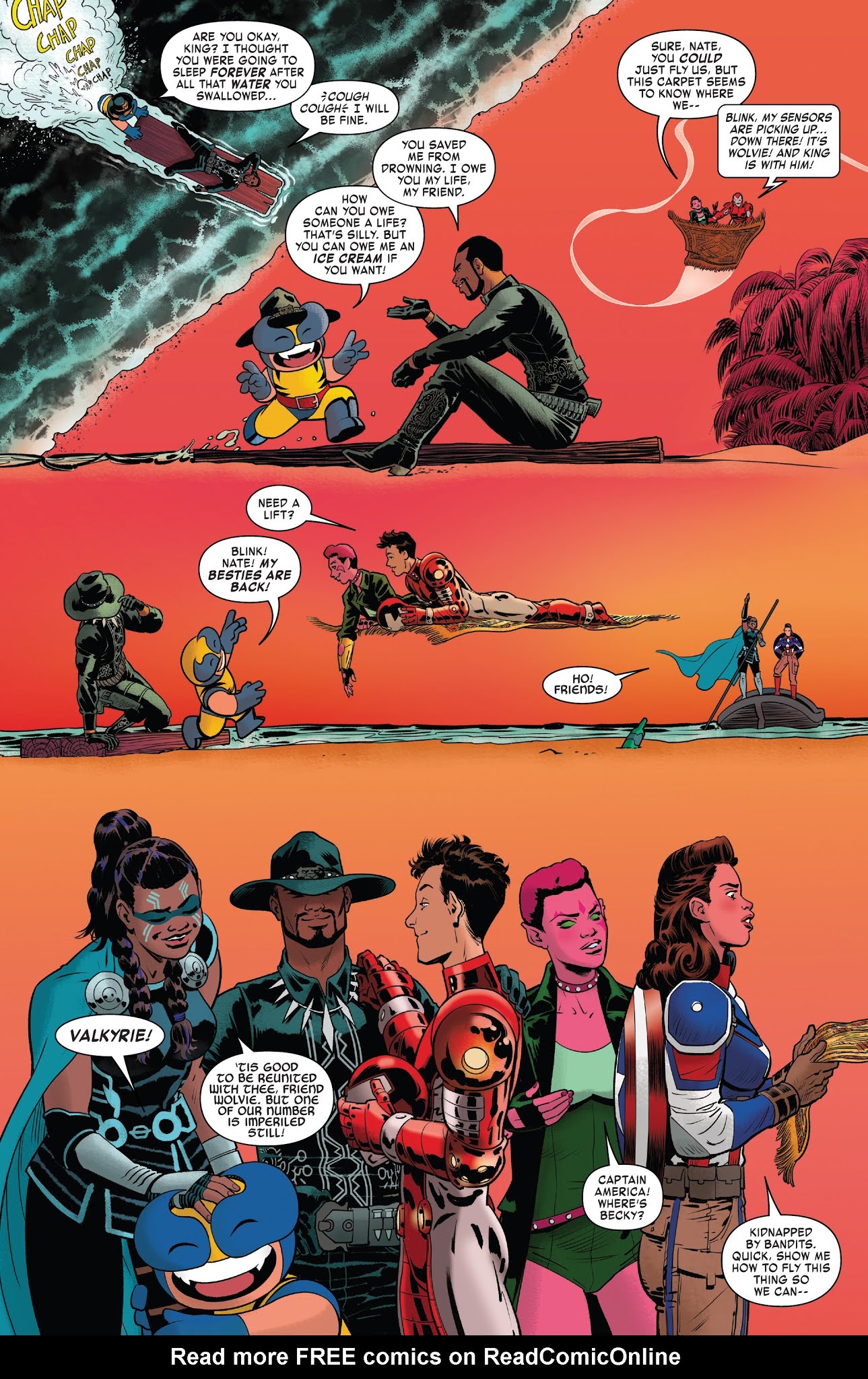 Read online Exiles (2018) comic -  Issue #9 - 18