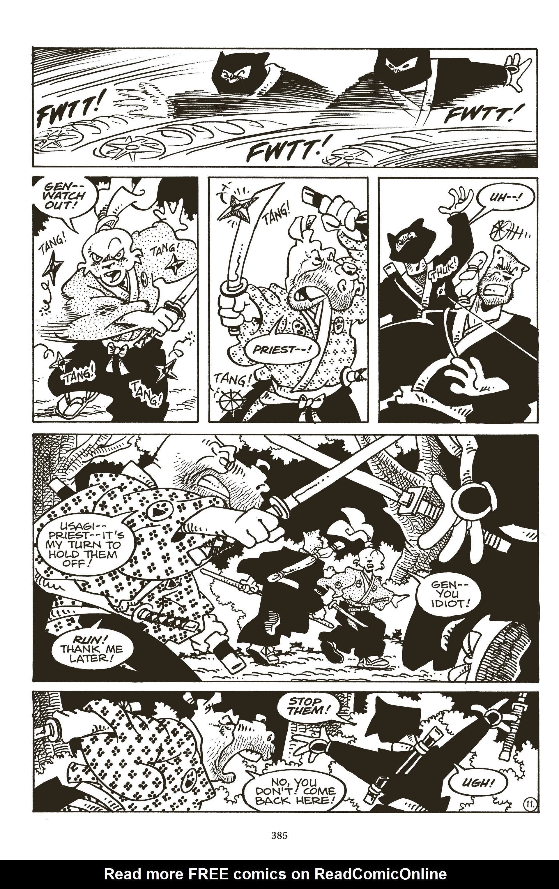 Read online The Usagi Yojimbo Saga (2021) comic -  Issue # TPB 3 (Part 4) - 80