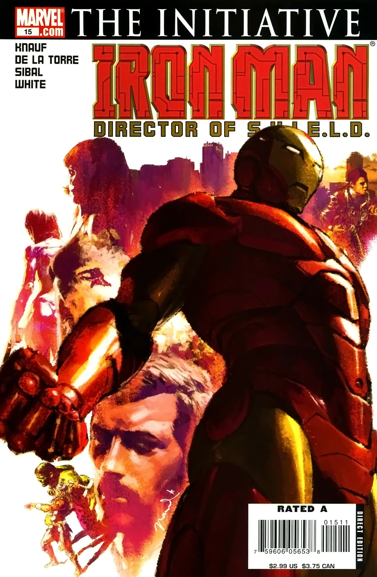 Read online The Invincible Iron Man (2007) comic -  Issue #15 - 1