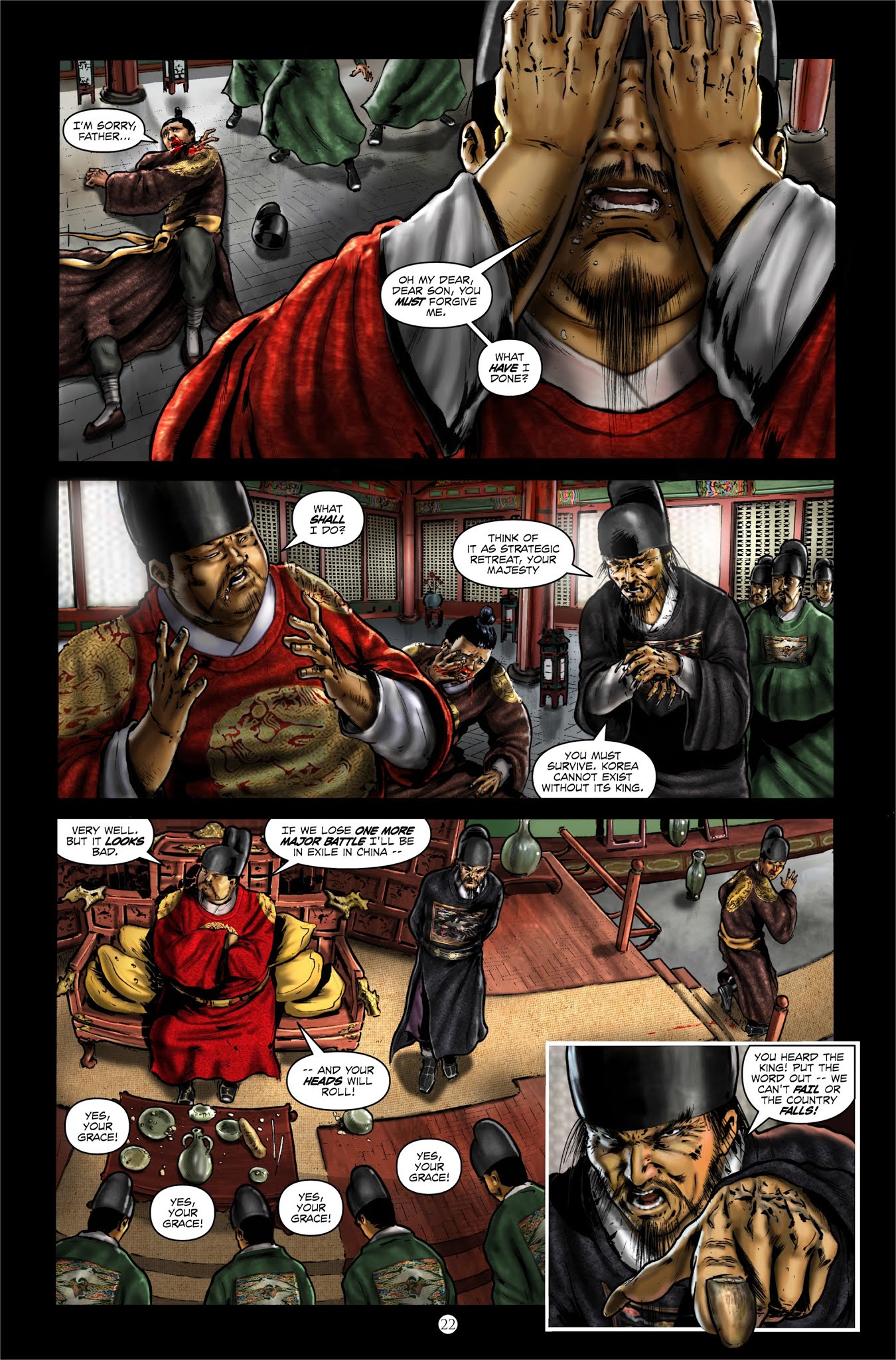 Read online Yi Soon Shin: Warrior and Defender comic -  Issue # TPB (Part 2) - 15