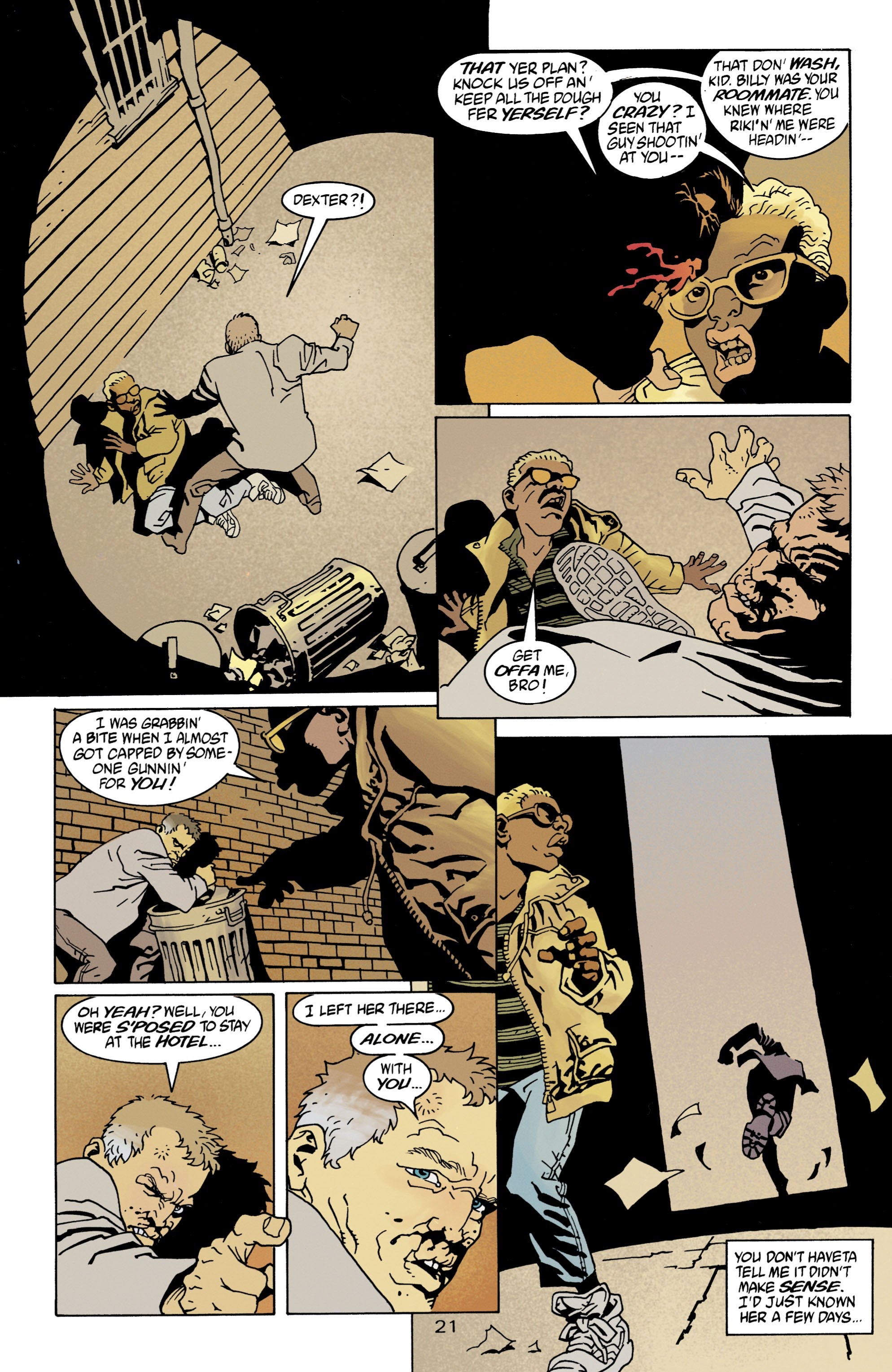 Read online Jonny Double comic -  Issue #2 - 22