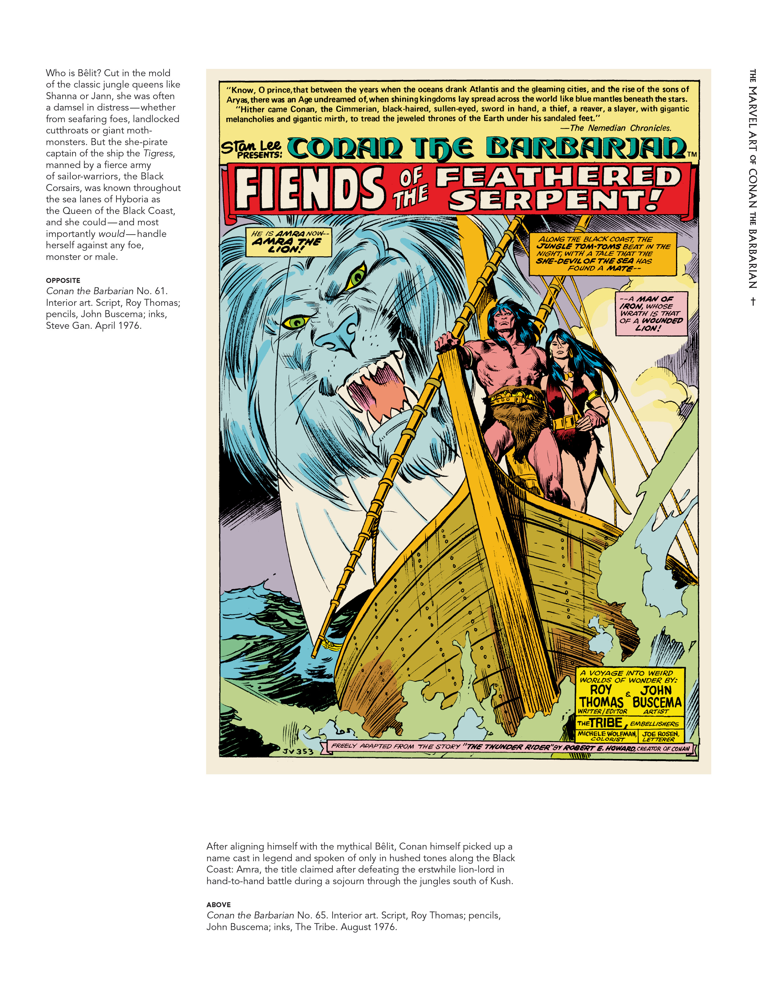 Read online Marvel Art of Conan the Barbarian comic -  Issue # TPB (Part 1) - 69