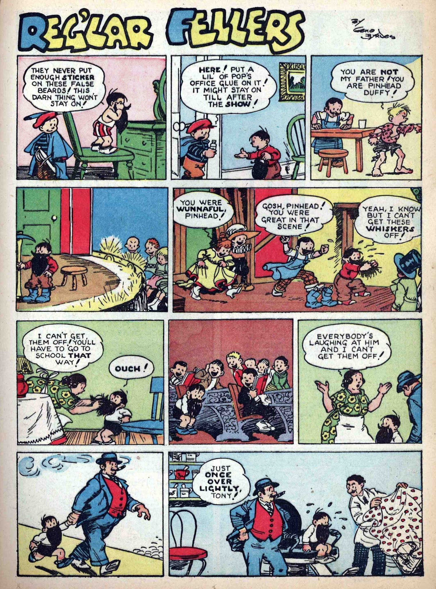 Read online Reg'lar Fellers Heroic Comics comic -  Issue #7 - 23