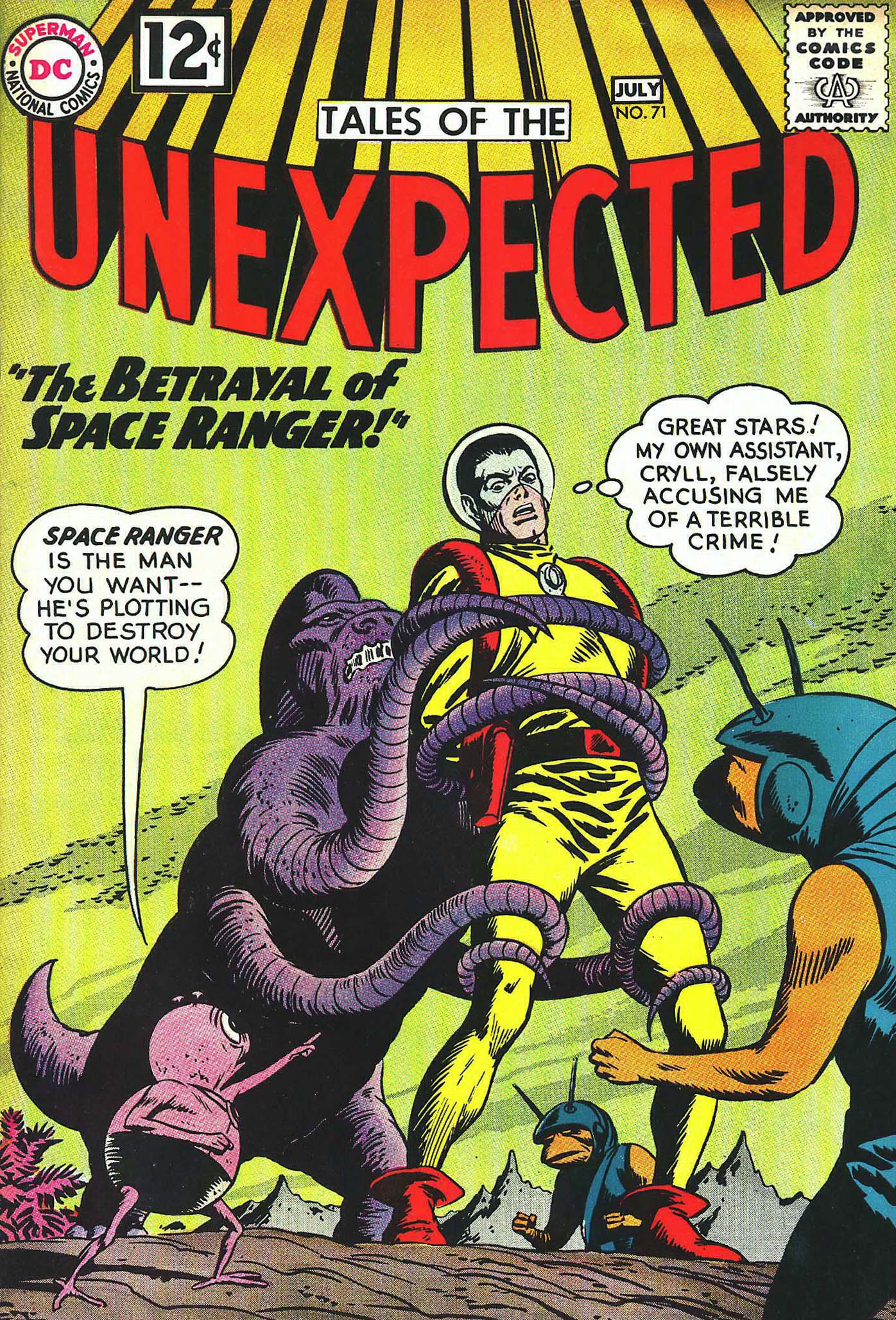 Read online Tales of the Unexpected comic -  Issue #71 - 1