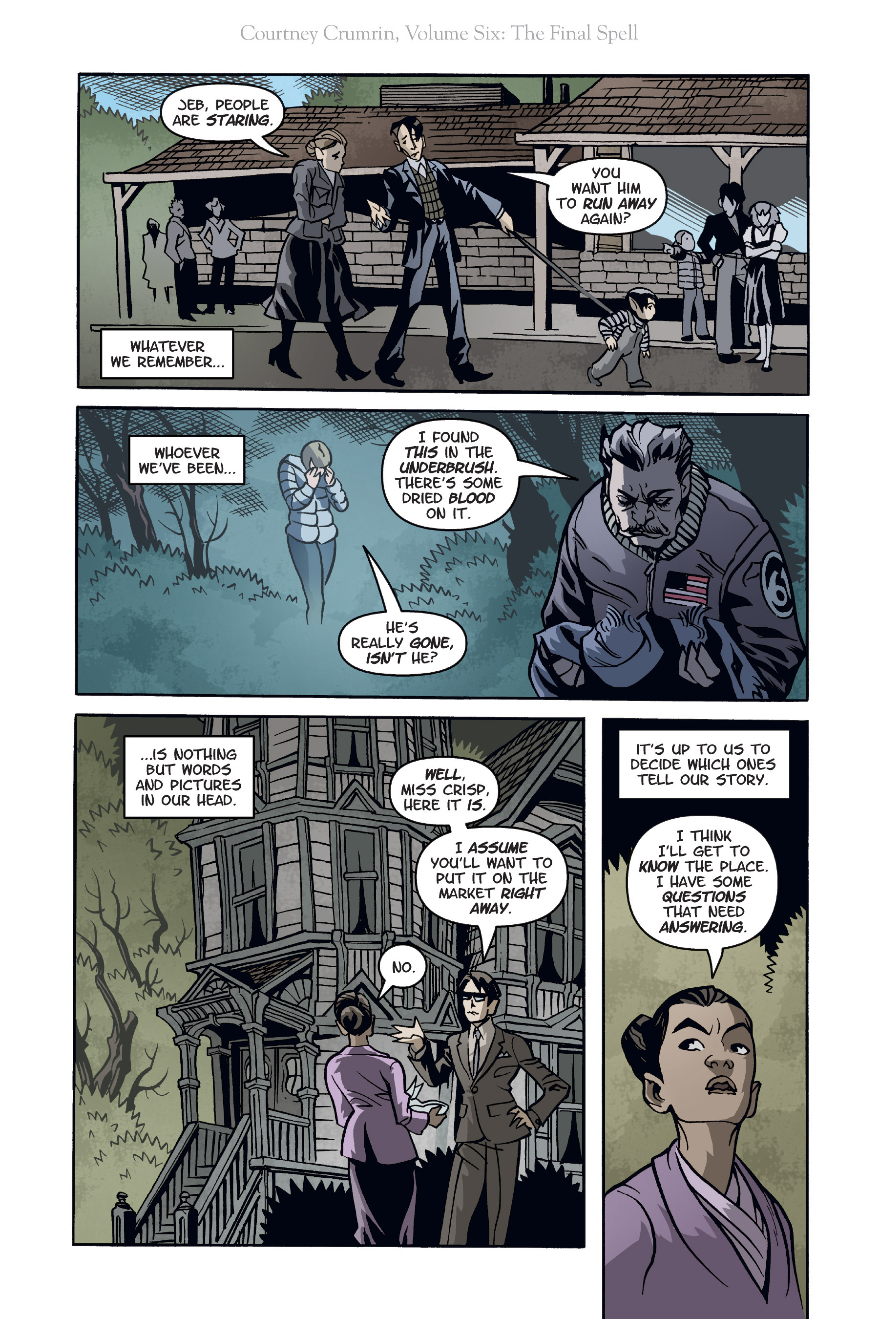Read online Courtney Crumrin comic -  Issue # _TPB 6 - 133