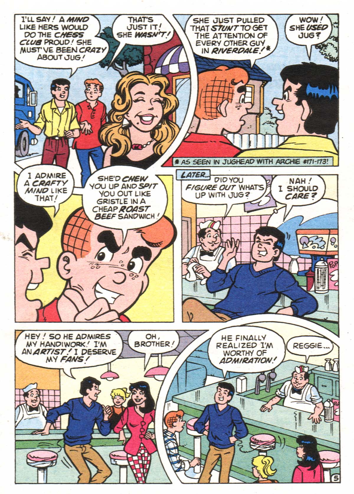 Read online Jughead with Archie Digest Magazine comic -  Issue #174 - 76