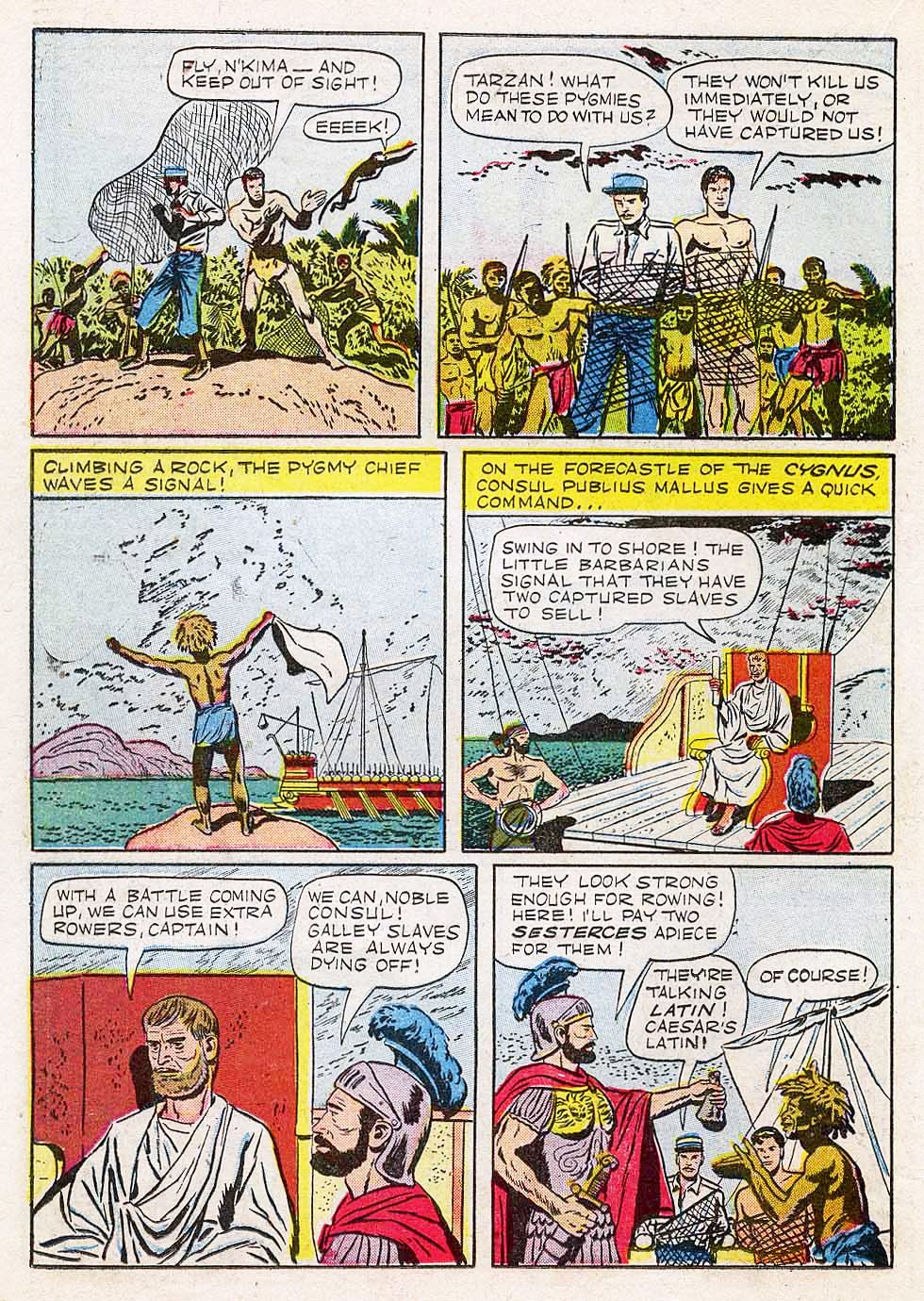 Read online Tarzan (1948) comic -  Issue #21 - 32