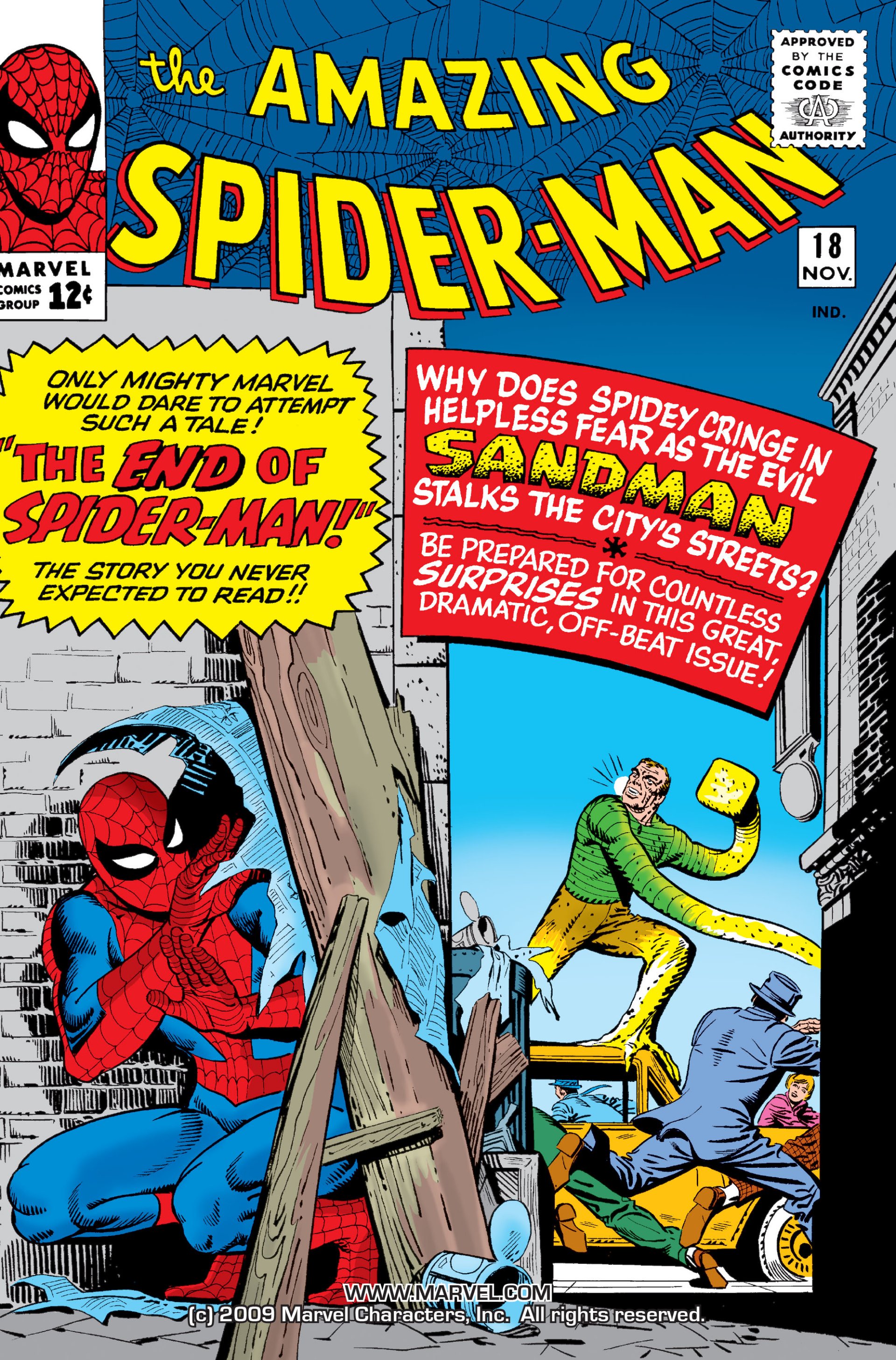 Read online The Amazing Spider-Man (1963) comic -  Issue #18 - 1