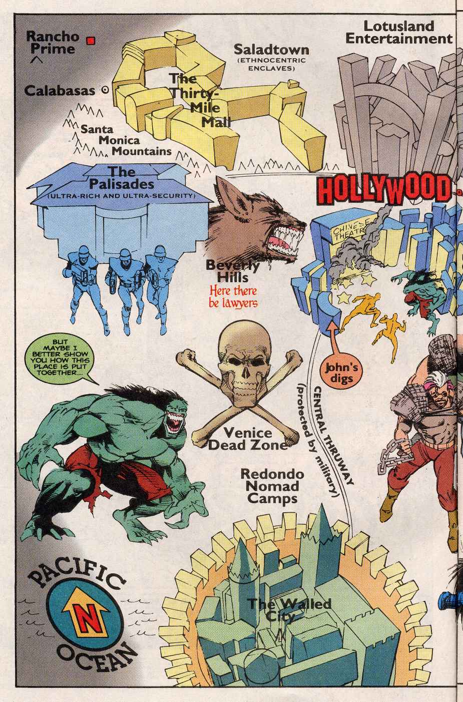 Read online Hulk 2099 comic -  Issue #5 - 3