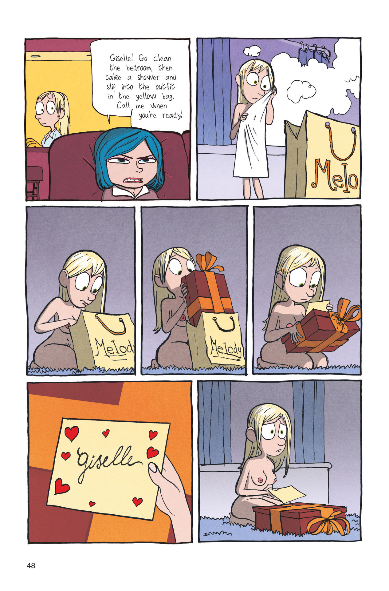 Read online Giselle & Beatrice comic -  Issue # TPB - 48