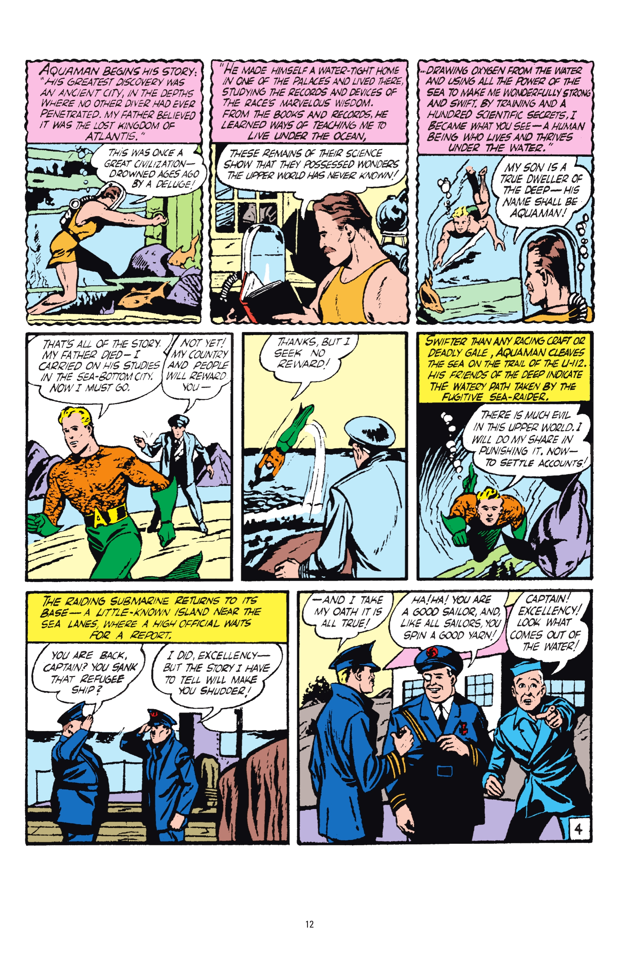 Read online Aquaman: 80 Years of the King of the Seven Seas The Deluxe Edition comic -  Issue # TPB (Part 1) - 12