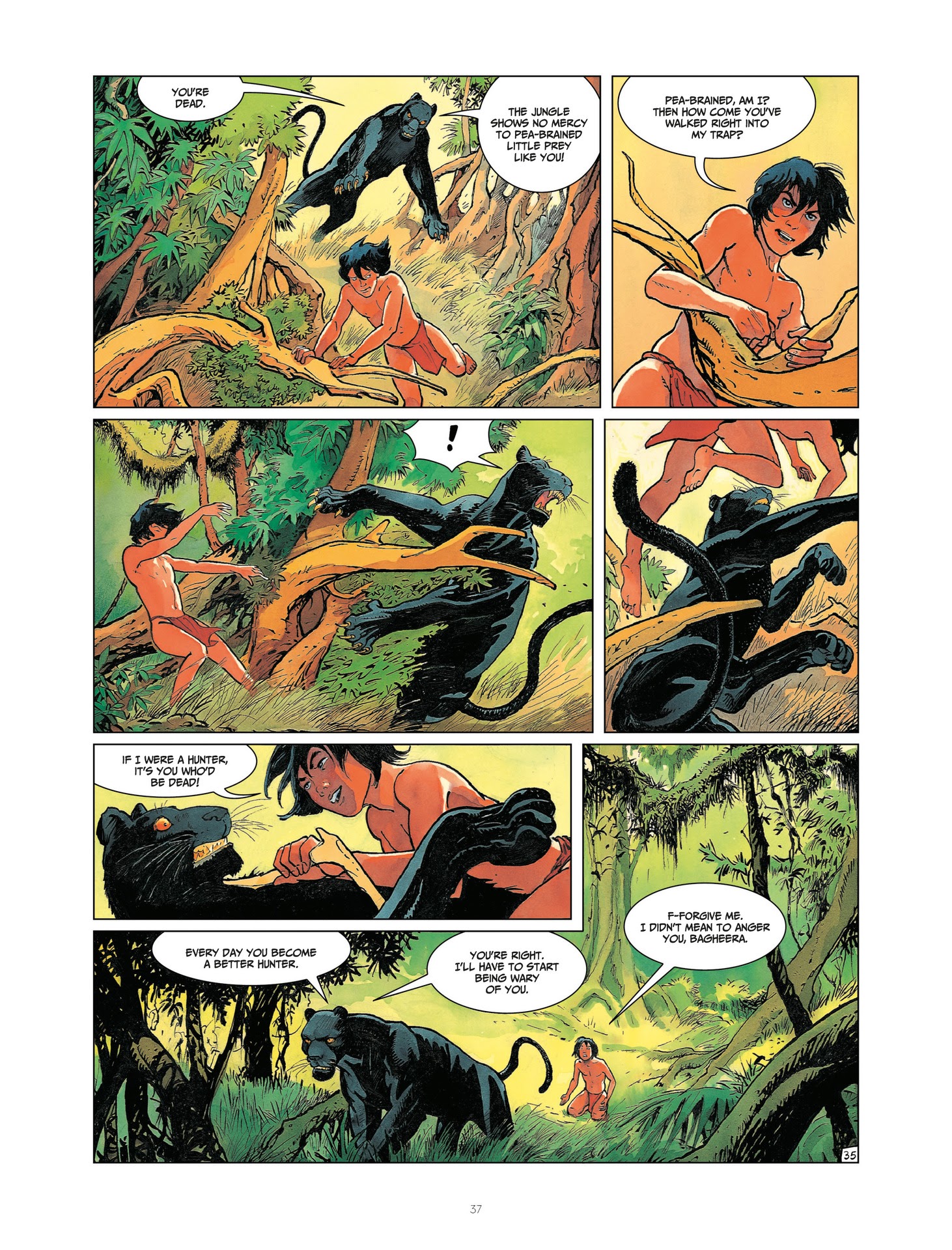 Read online The Last Jungle Book comic -  Issue #1 - 37