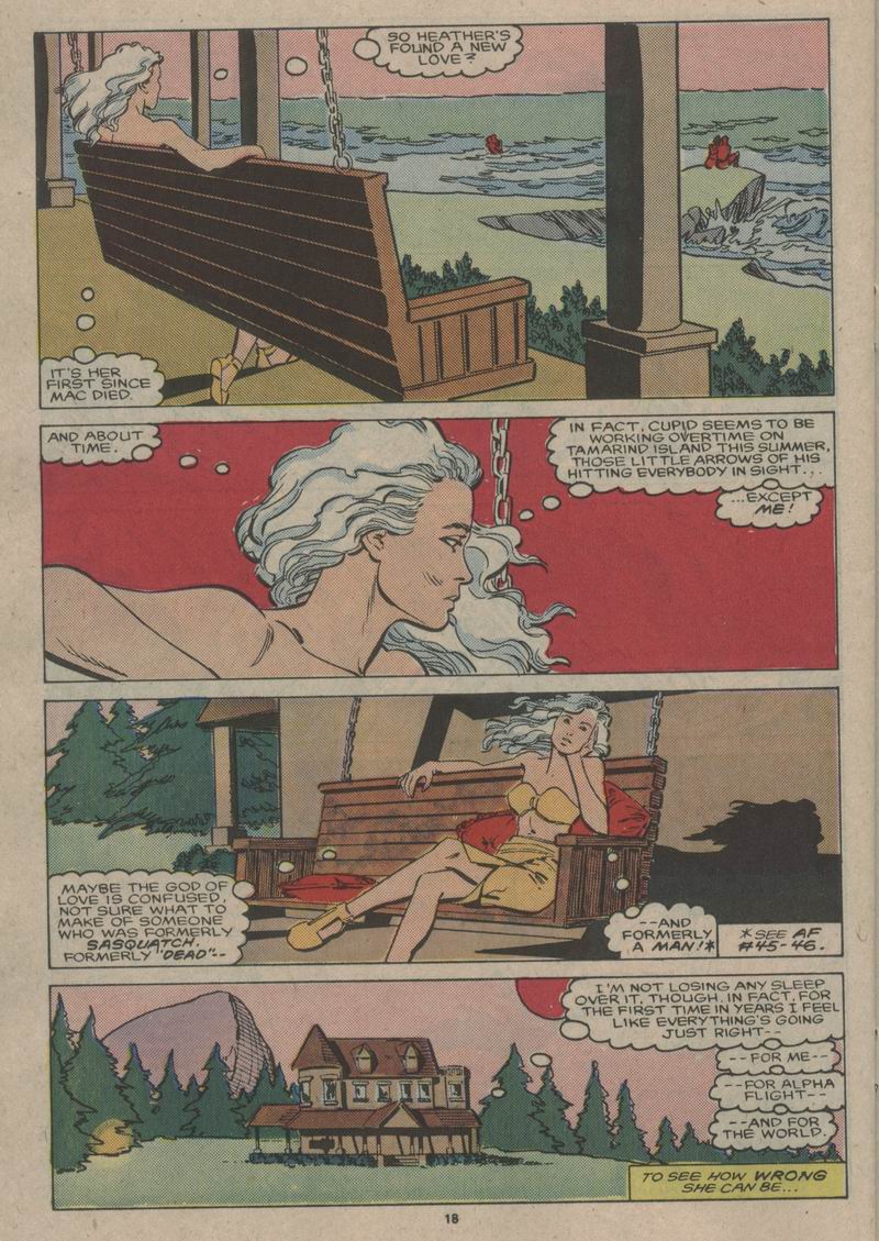 Read online Alpha Flight (1983) comic -  Issue #52 - 19