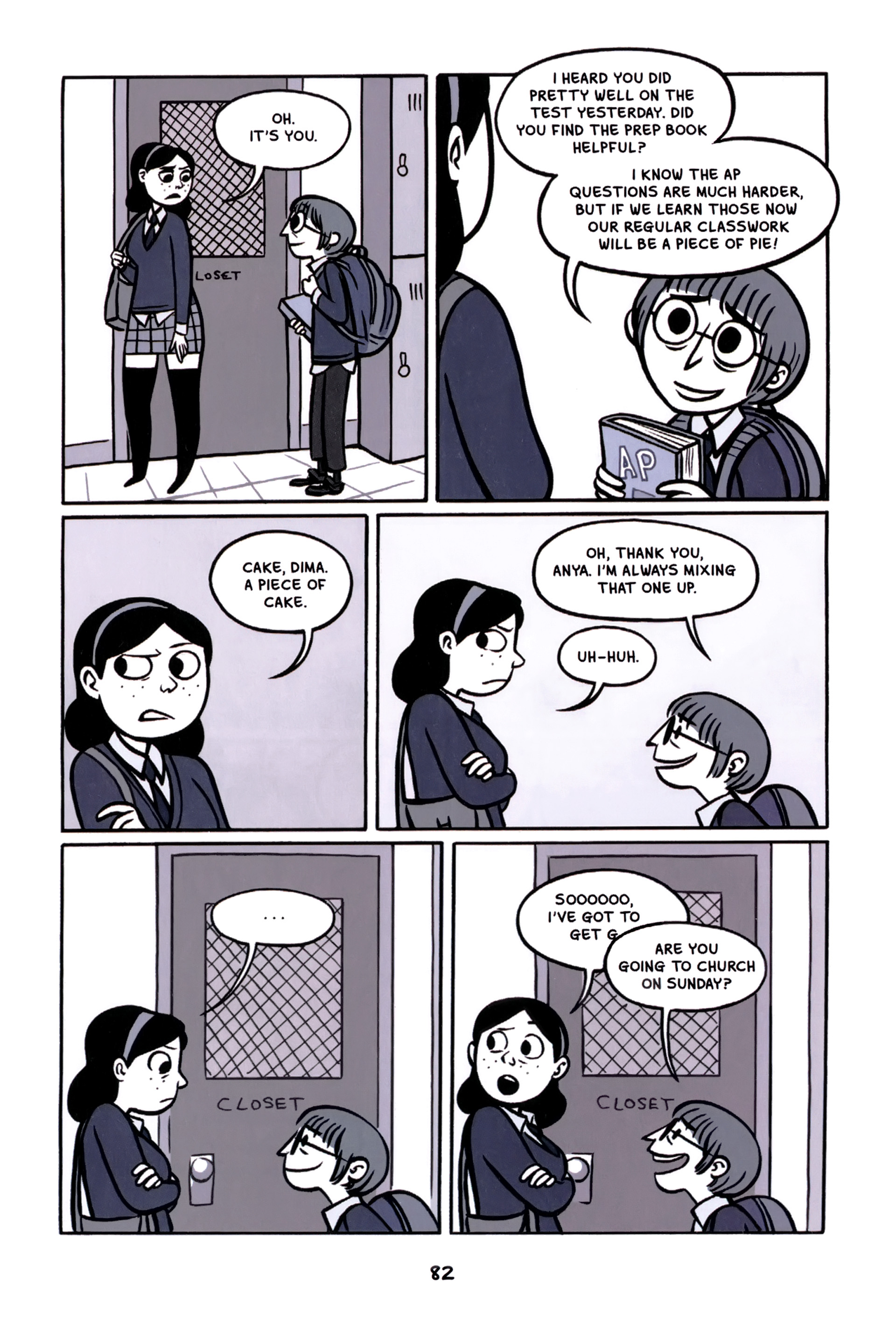 Read online Anya's Ghost comic -  Issue #1 - 83