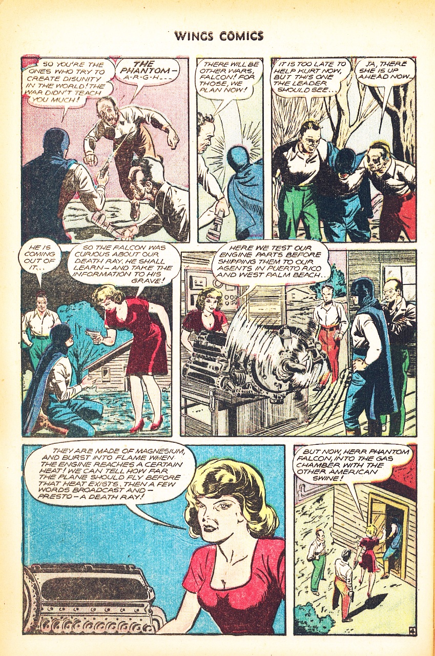 Read online Wings Comics comic -  Issue #71 - 40