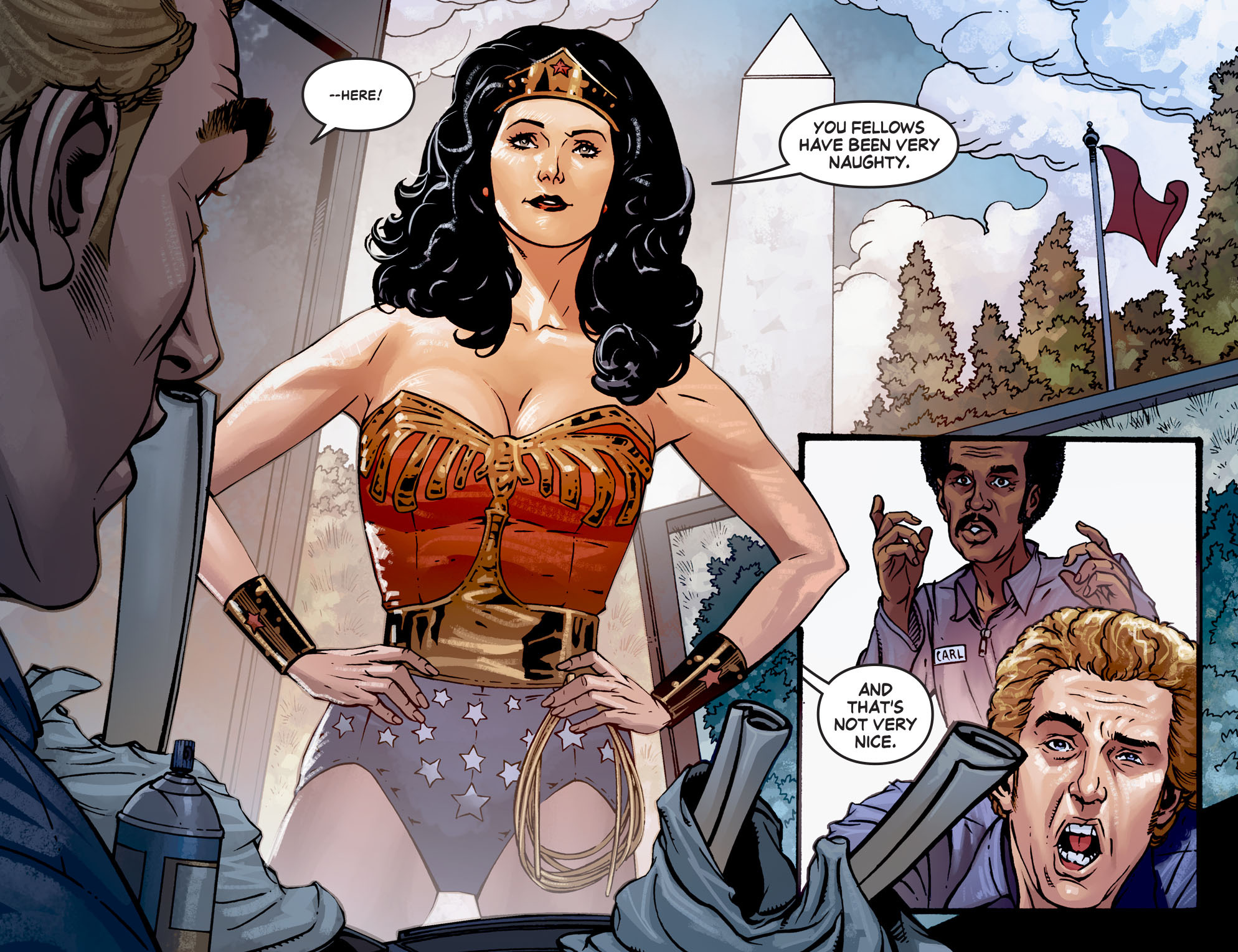 Read online Wonder Woman '77 [I] comic -  Issue #7 - 11