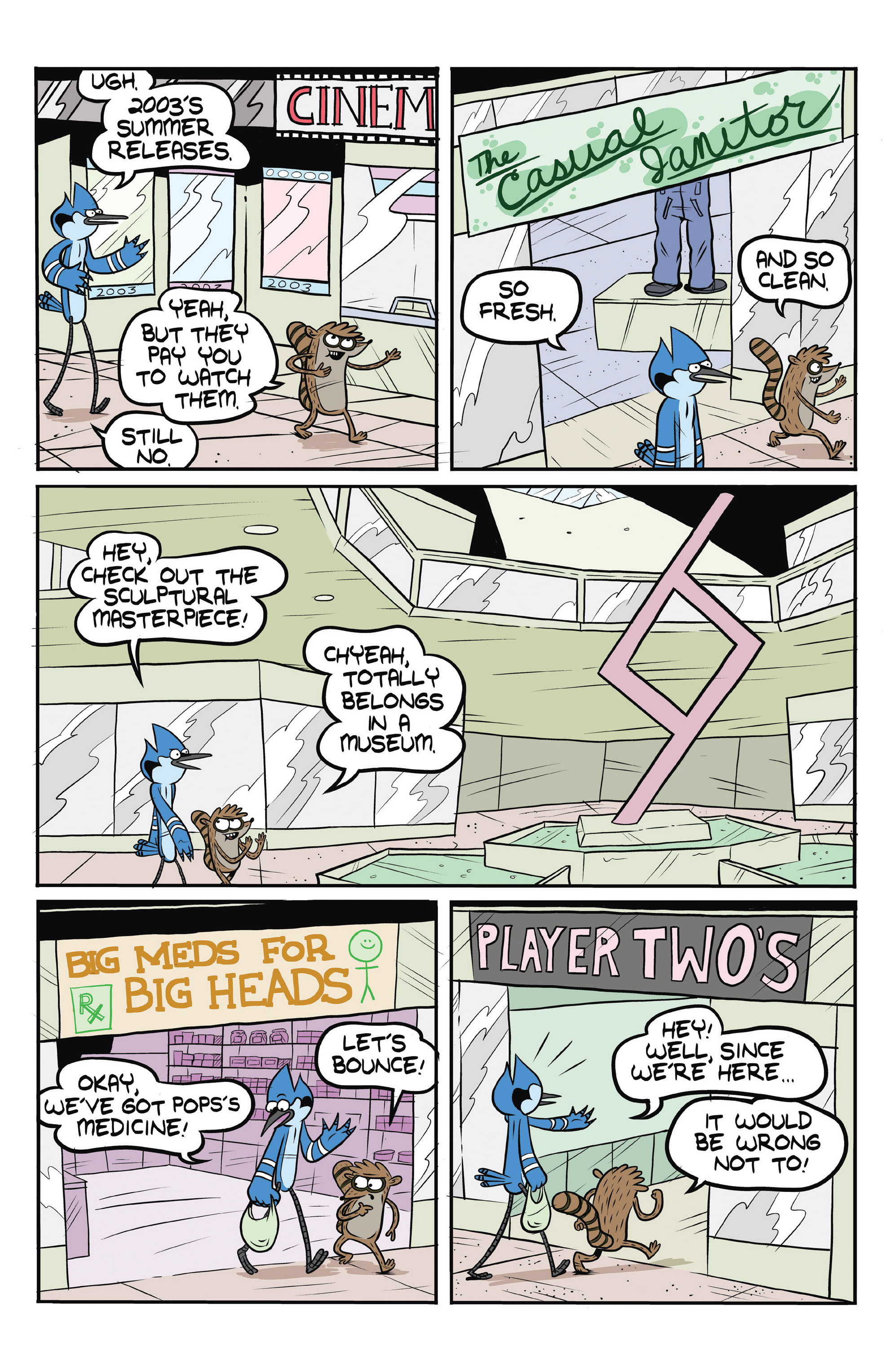 Read online Regular Show comic -  Issue #21 - 22