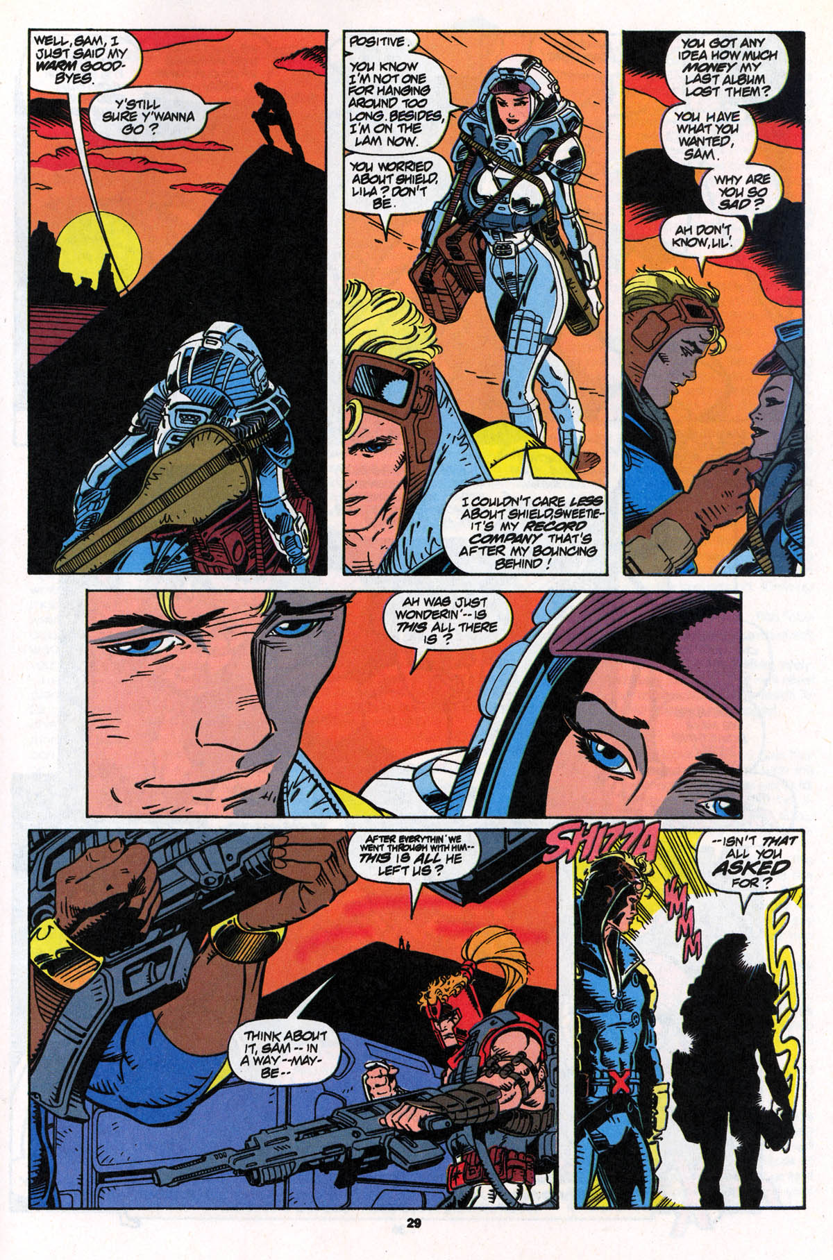 Read online X-Force (1991) comic -  Issue #22 - 29