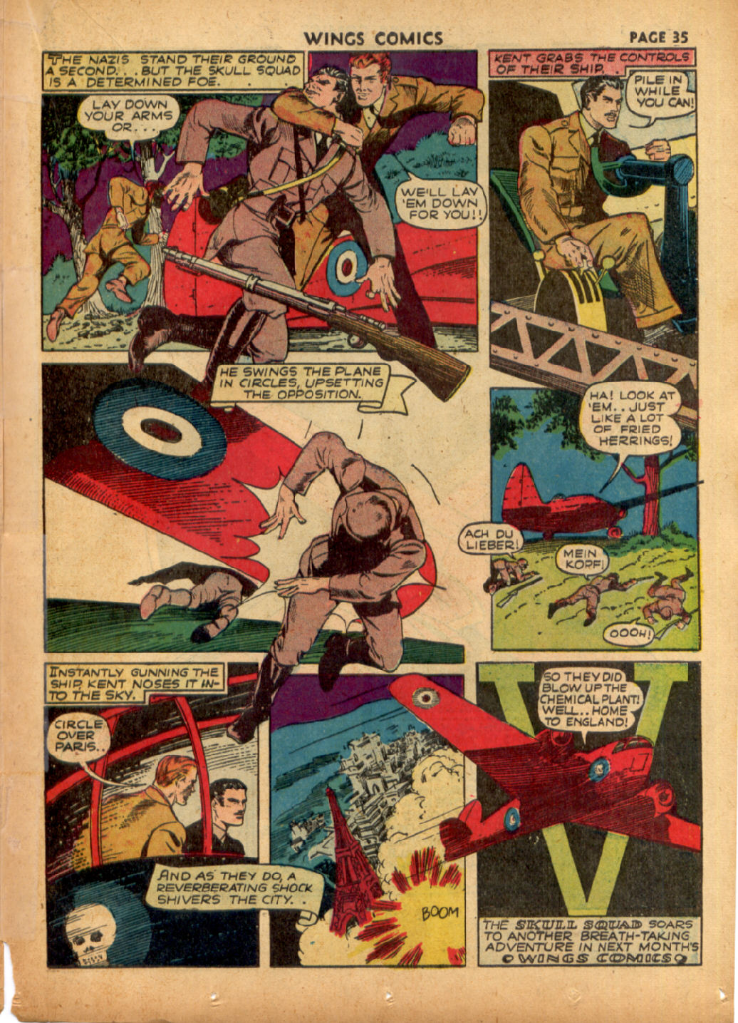 Read online Wings Comics comic -  Issue #16 - 37