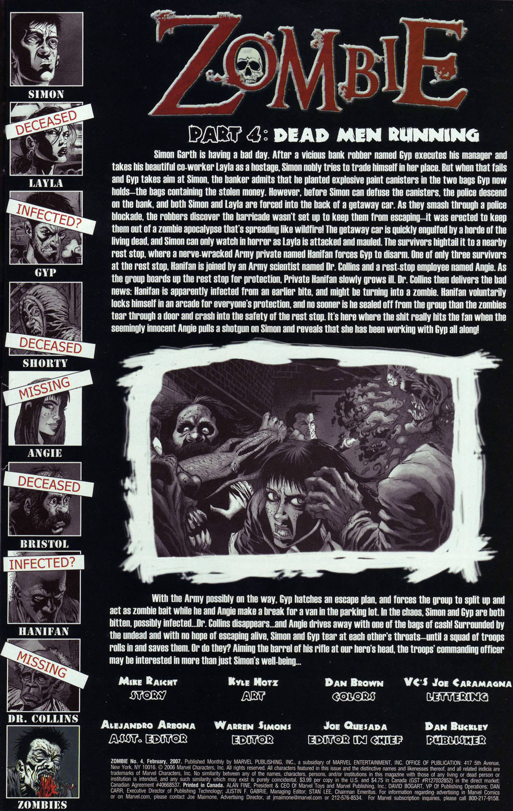 Read online Zombie (2006) comic -  Issue #4 - 2
