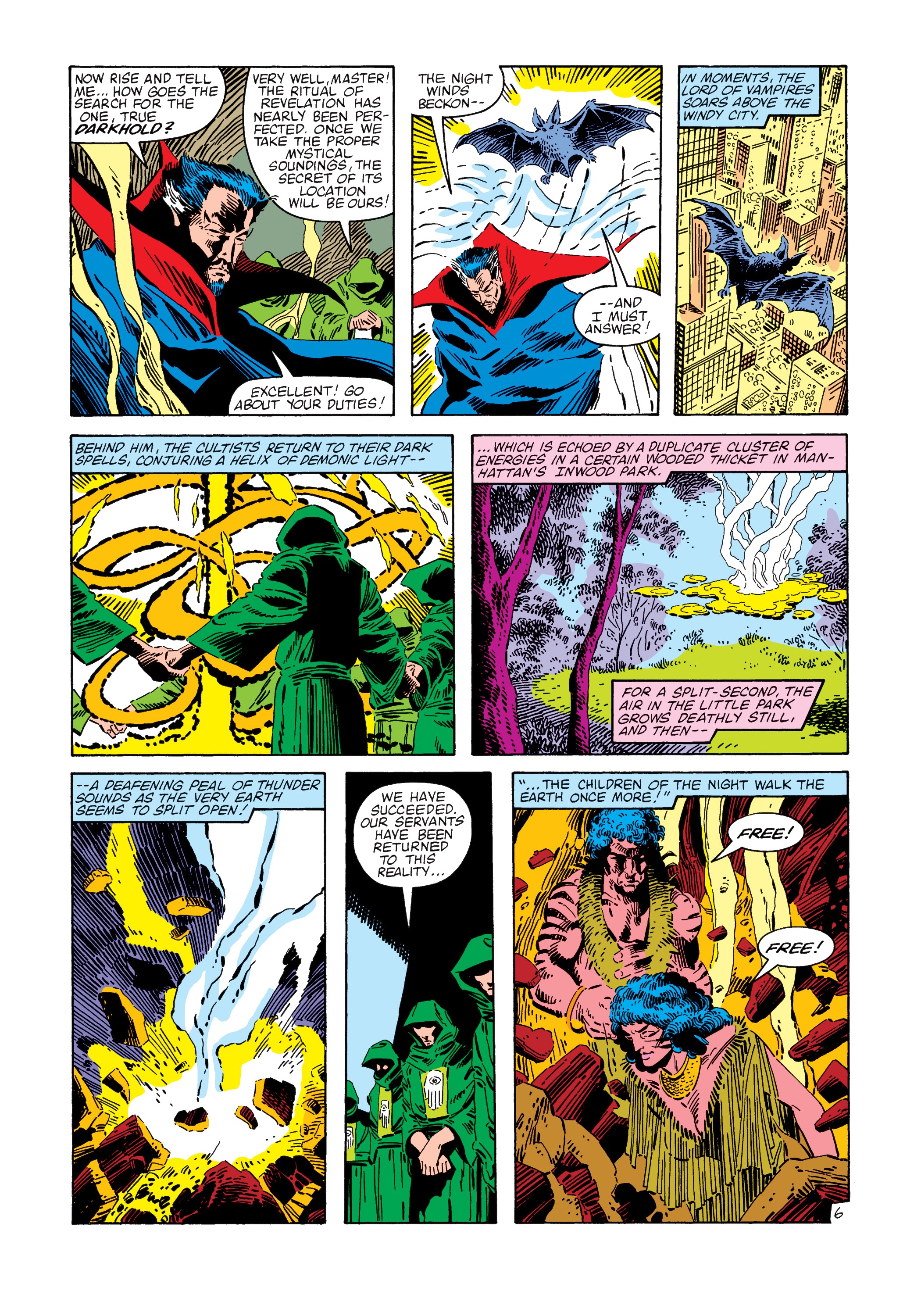 Read online Marvel Masterworks: Doctor Strange comic -  Issue # TPB 10 (Part 1) - 36