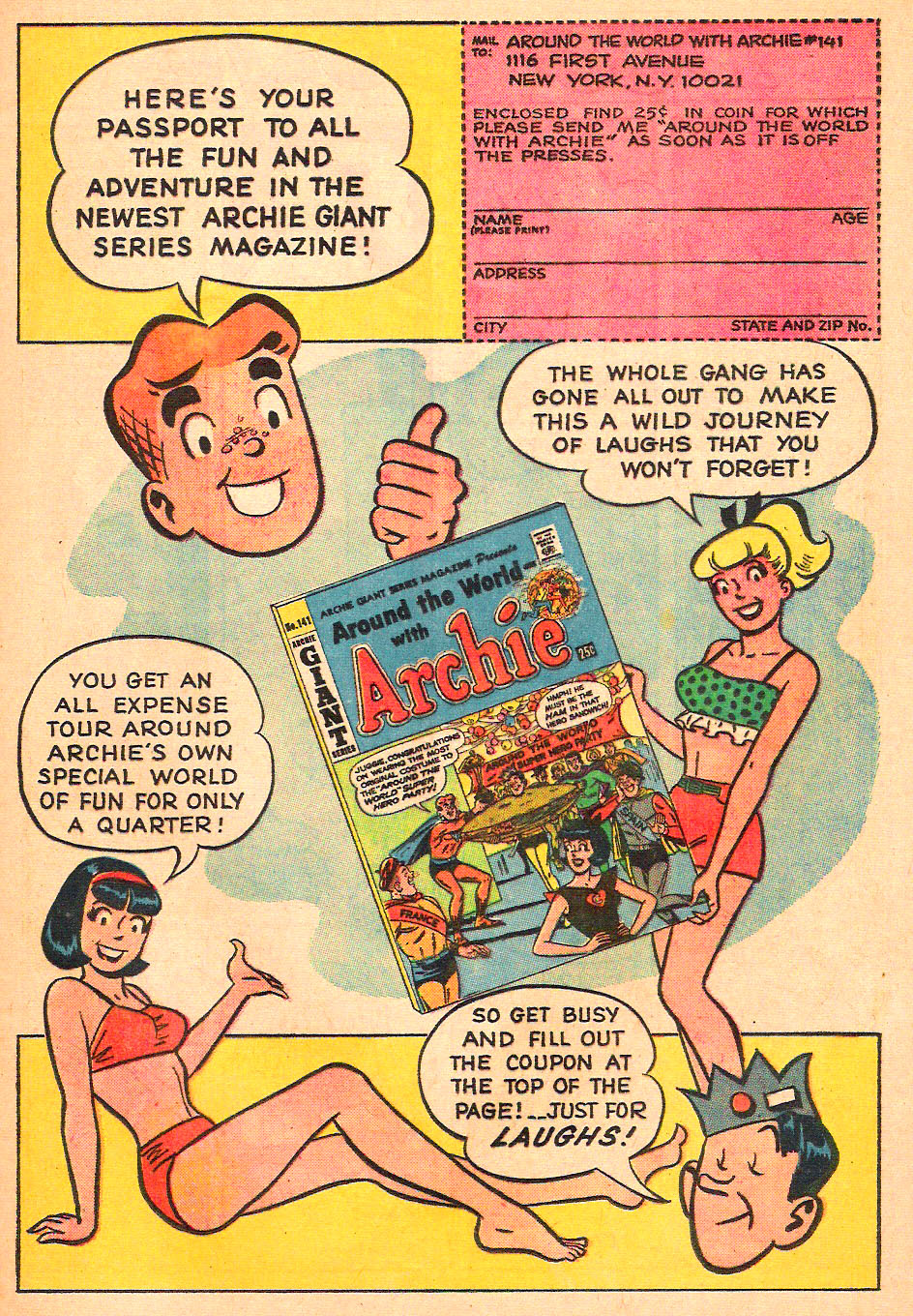 Read online Archie's Madhouse comic -  Issue #49 - 25
