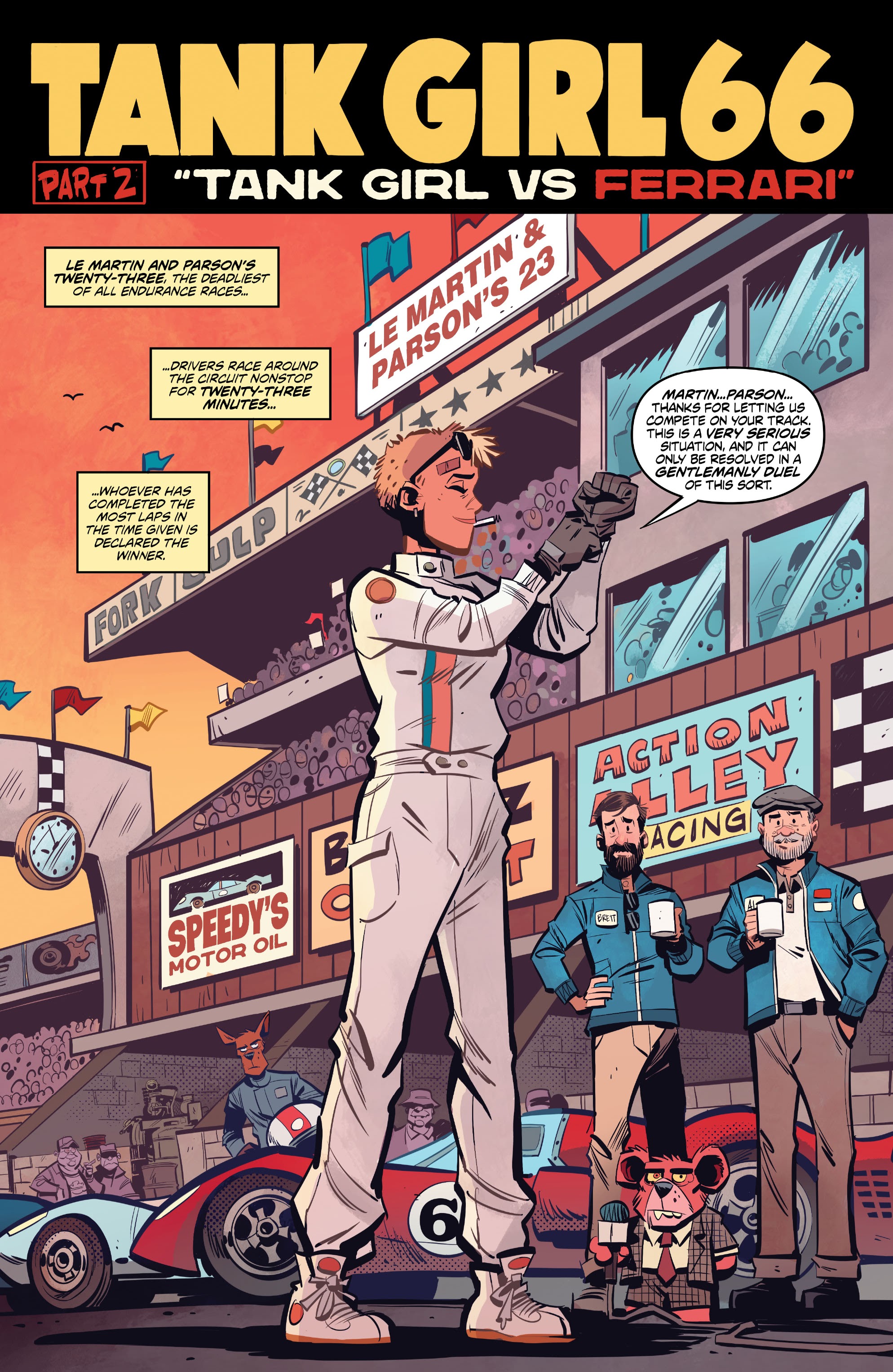 Read online King Tank Girl comic -  Issue #4 - 5