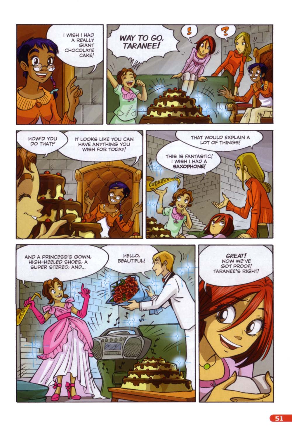 Read online W.i.t.c.h. comic -  Issue #72 - 38