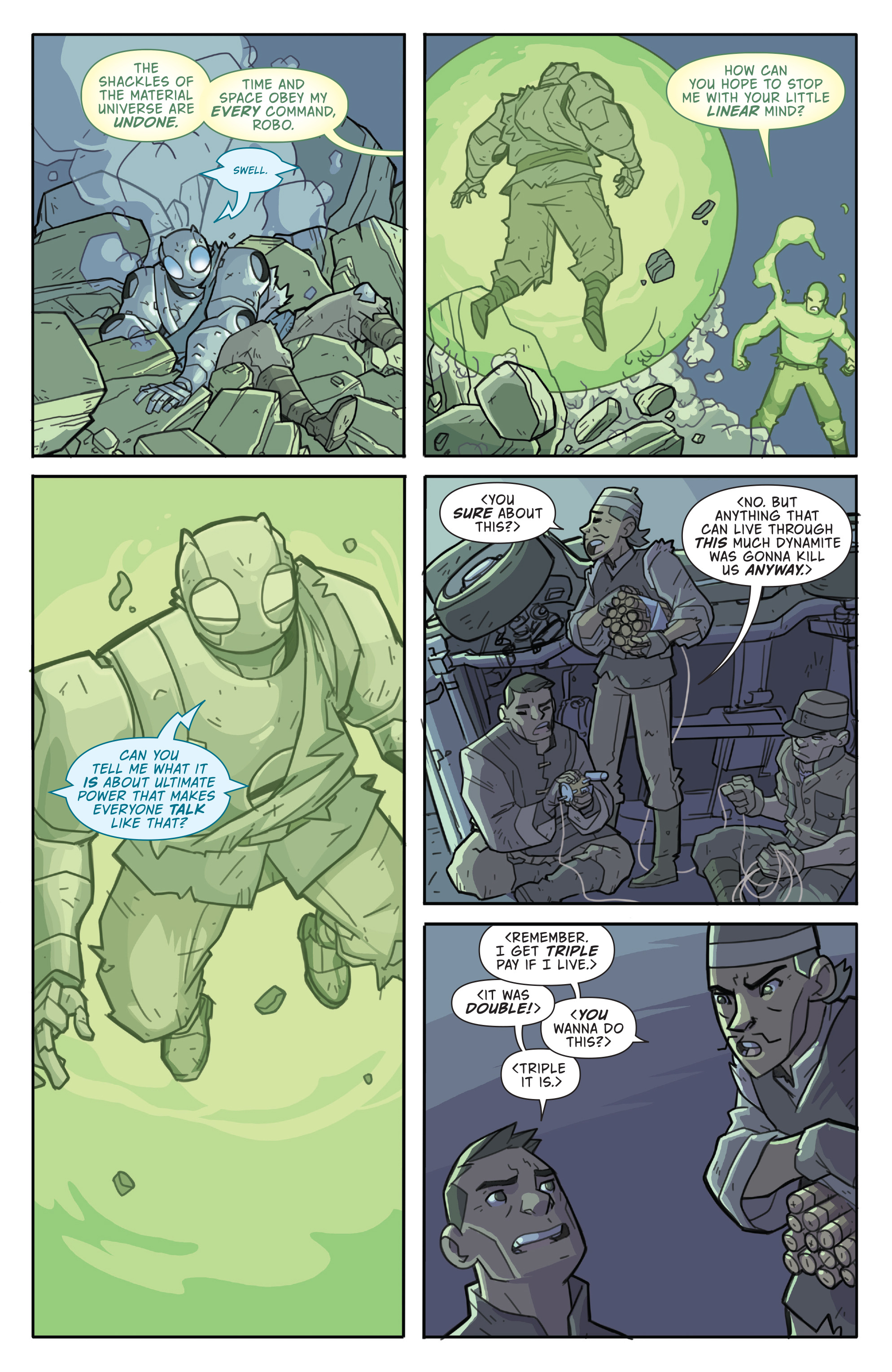 Read online Atomic Robo and the Temple of Od comic -  Issue #4 - 23