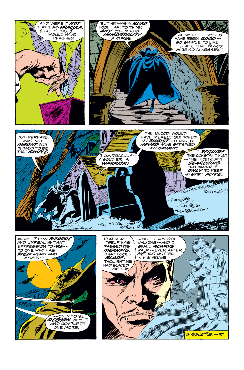 Read online Tomb of Dracula (1972) comic -  Issue #15 - 15