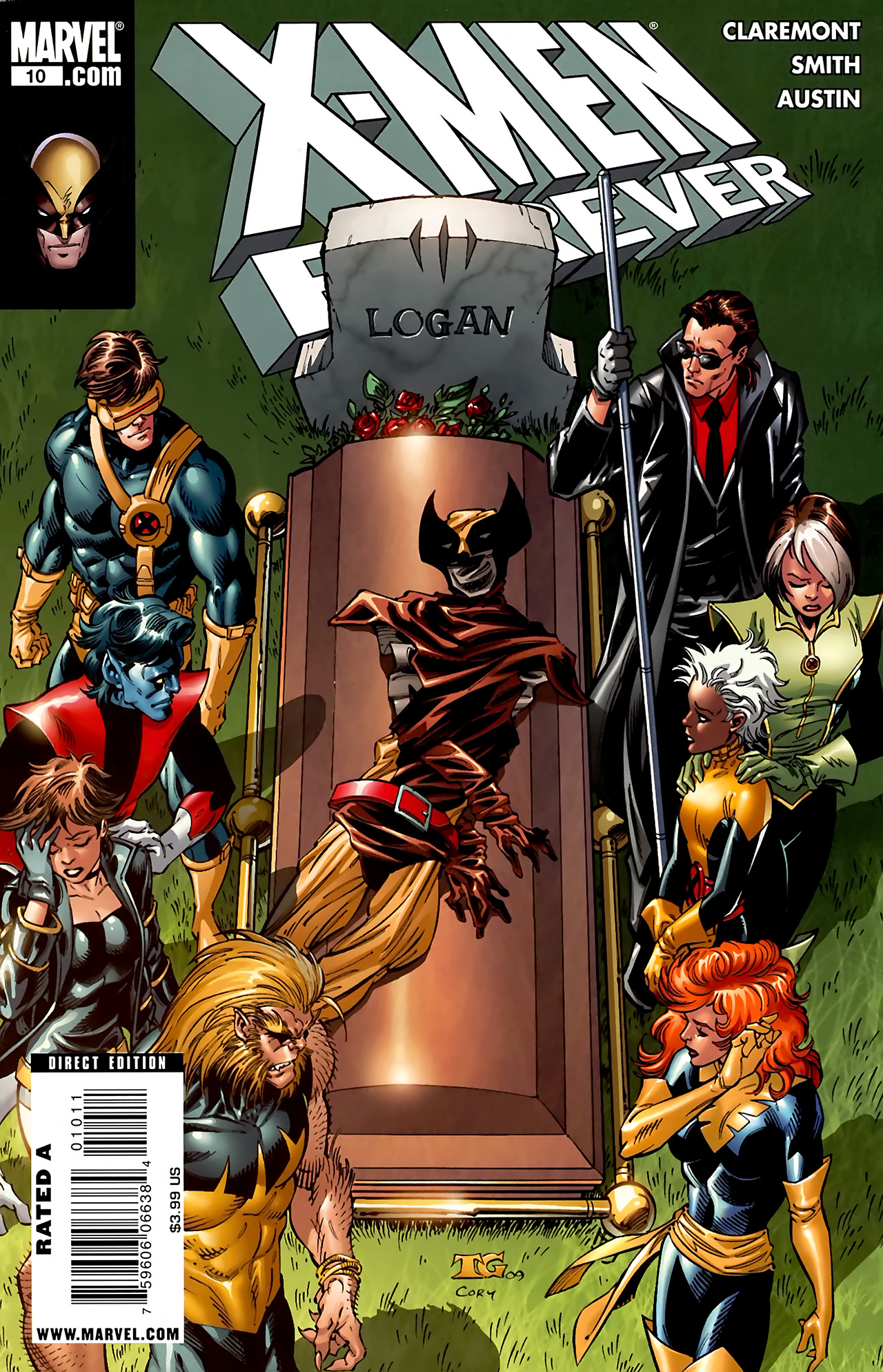 Read online X-Men Forever (2009) comic -  Issue #10 - 1