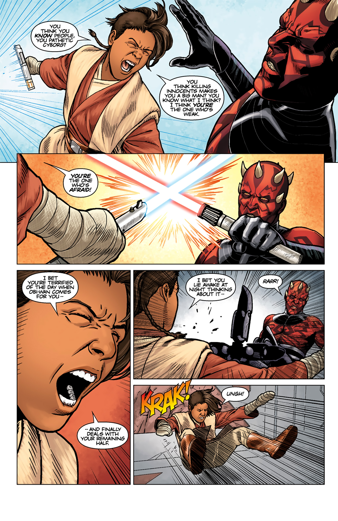 Read online Star Wars: Darth Maul - Death Sentence comic -  Issue #4 - 17