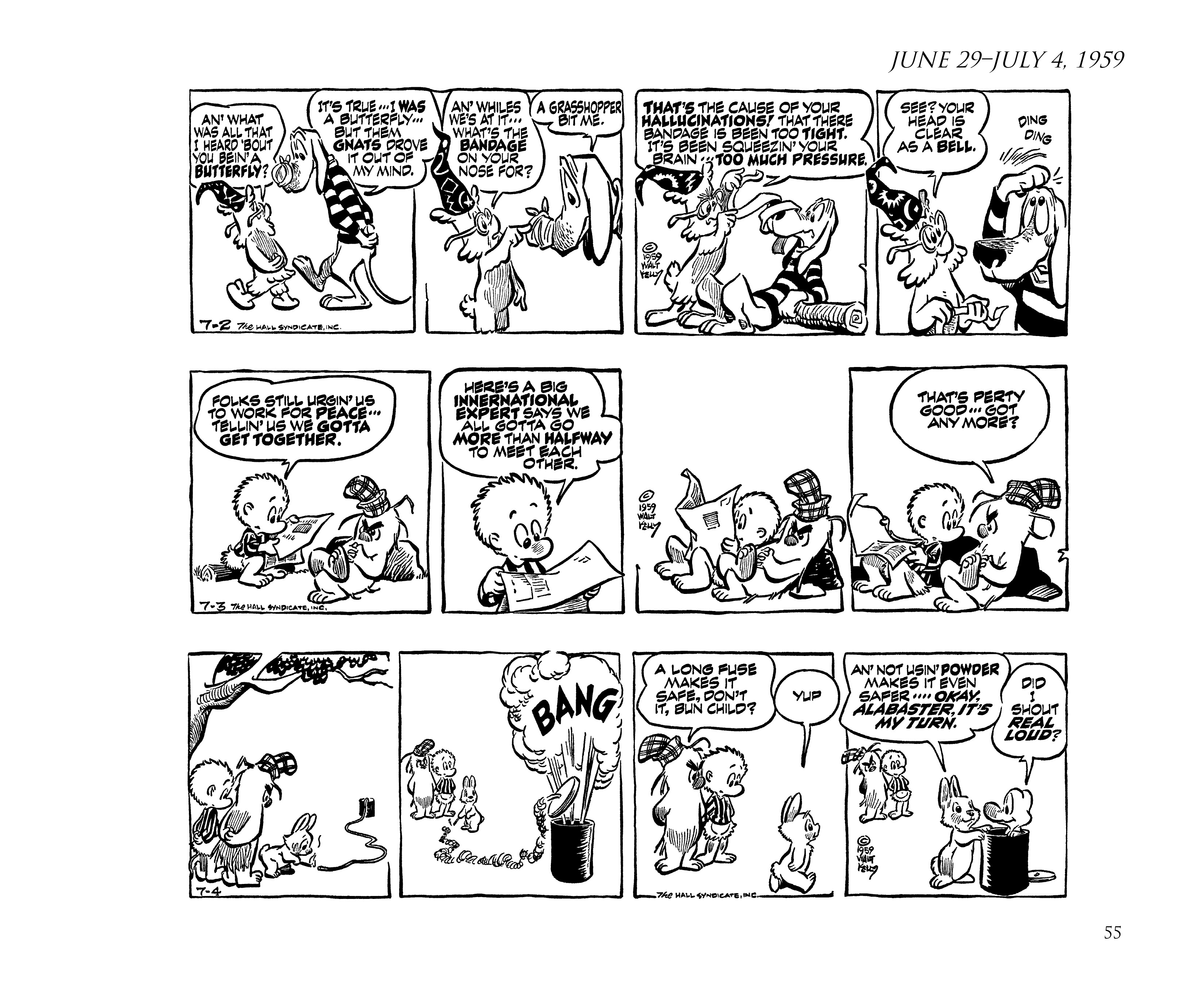 Read online Pogo by Walt Kelly: The Complete Syndicated Comic Strips comic -  Issue # TPB 6 (Part 1) - 65