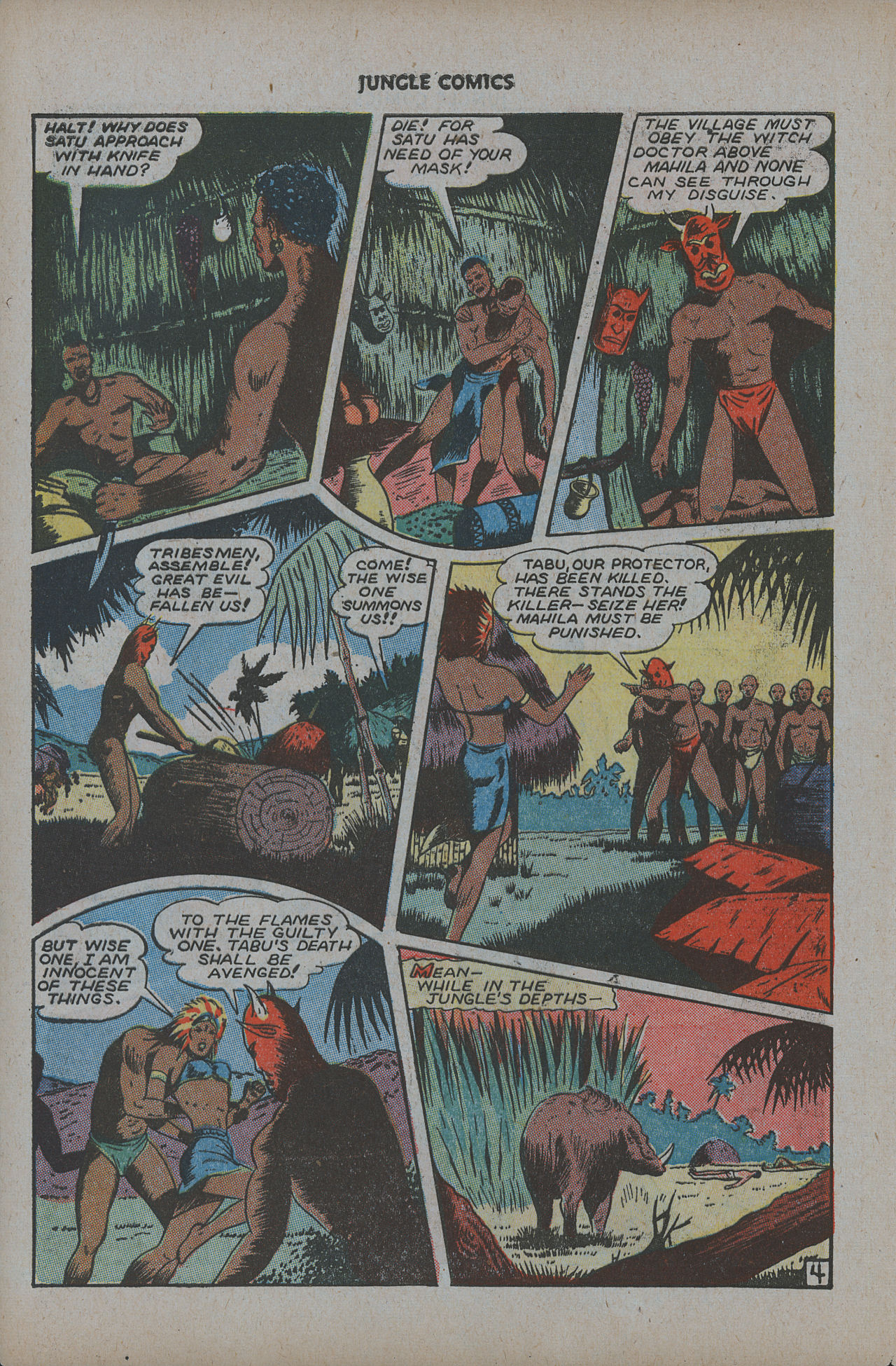 Read online Jungle Comics comic -  Issue #72 - 28