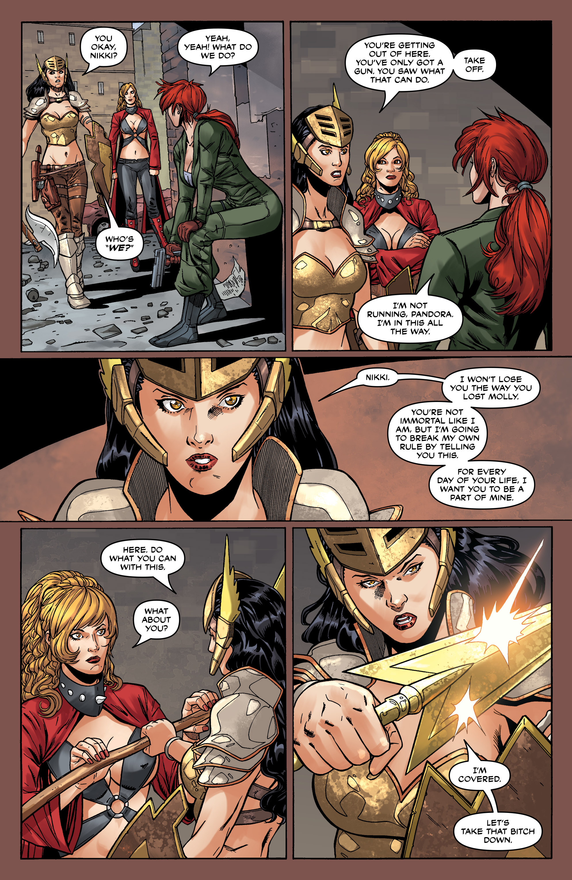 Read online War Goddess comic -  Issue #12 - 7