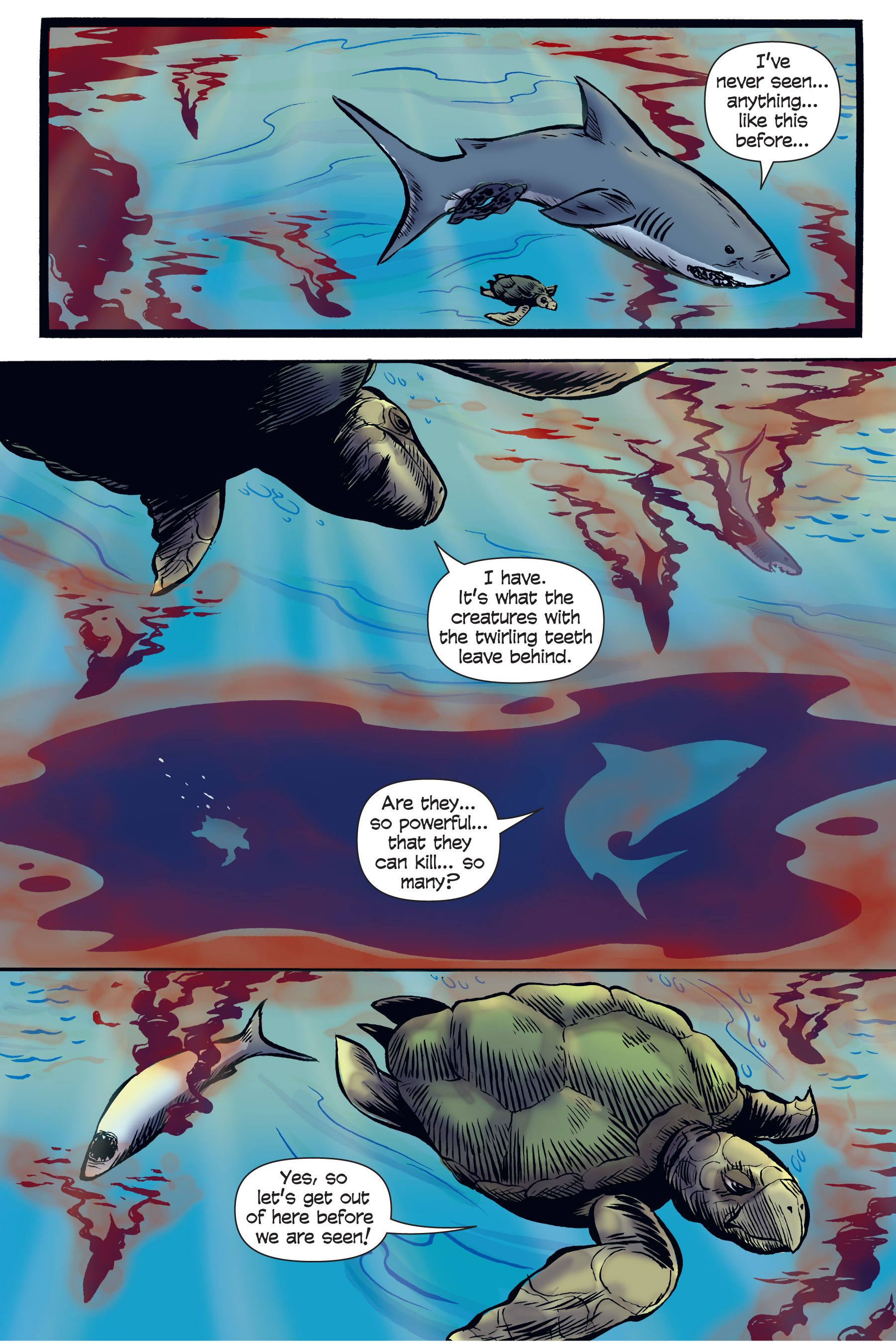 Read online Xoc: Journey of a Great White comic -  Issue # TPB - 81
