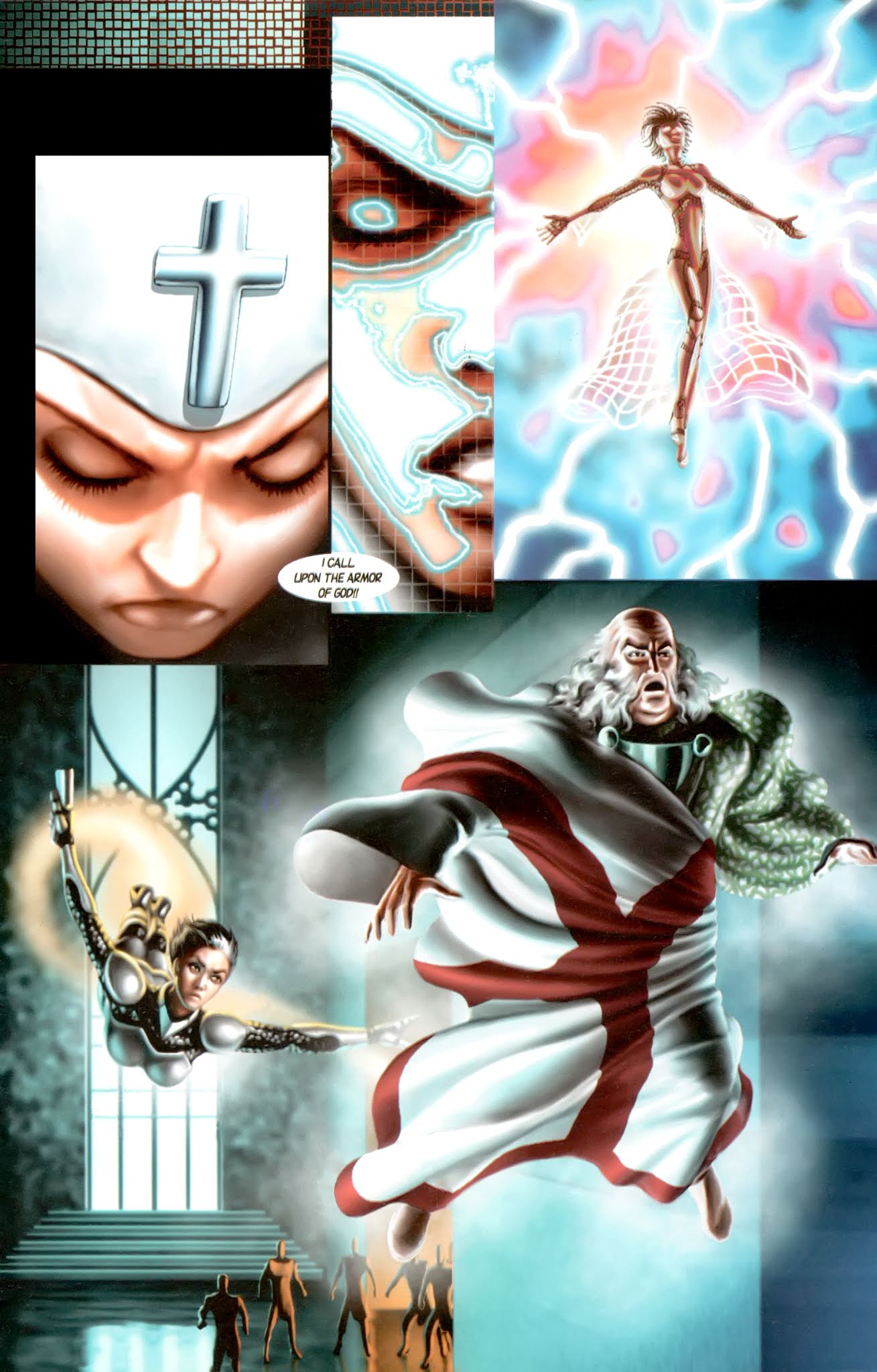 Read online Warrior Nun Dei: Aftertime comic -  Issue #1 - 14