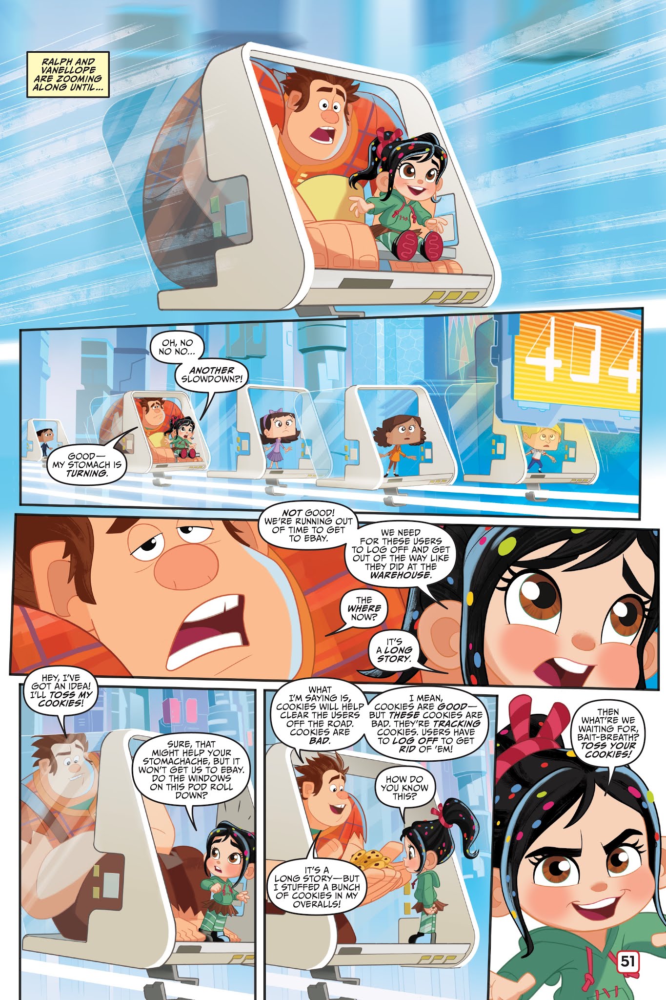 Read online Disney Ralph Breaks the Internet: Click Start- Select-Your-Story Adventure comic -  Issue # Full - 48