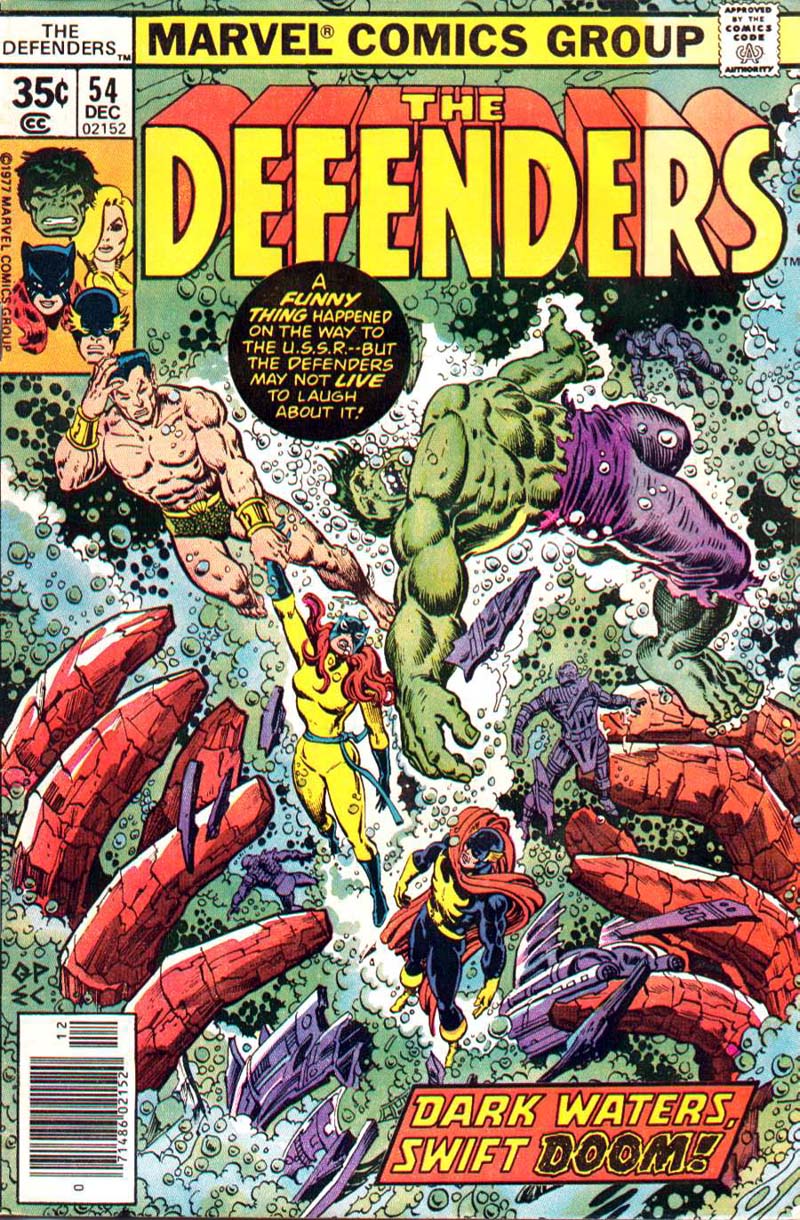 Read online The Defenders (1972) comic -  Issue #54 - 1