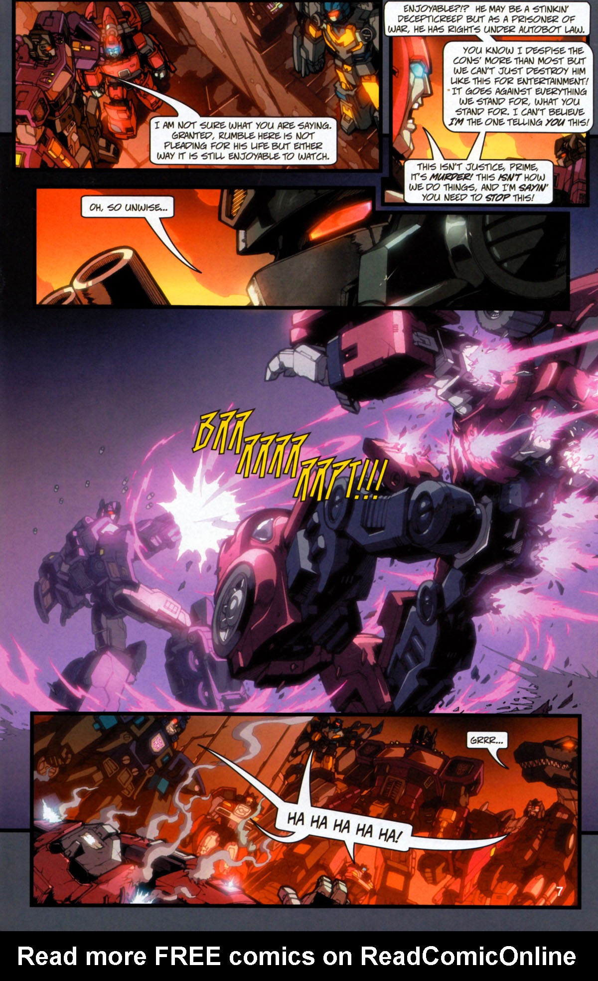Read online Transformers: Timelines comic -  Issue #3 - 9