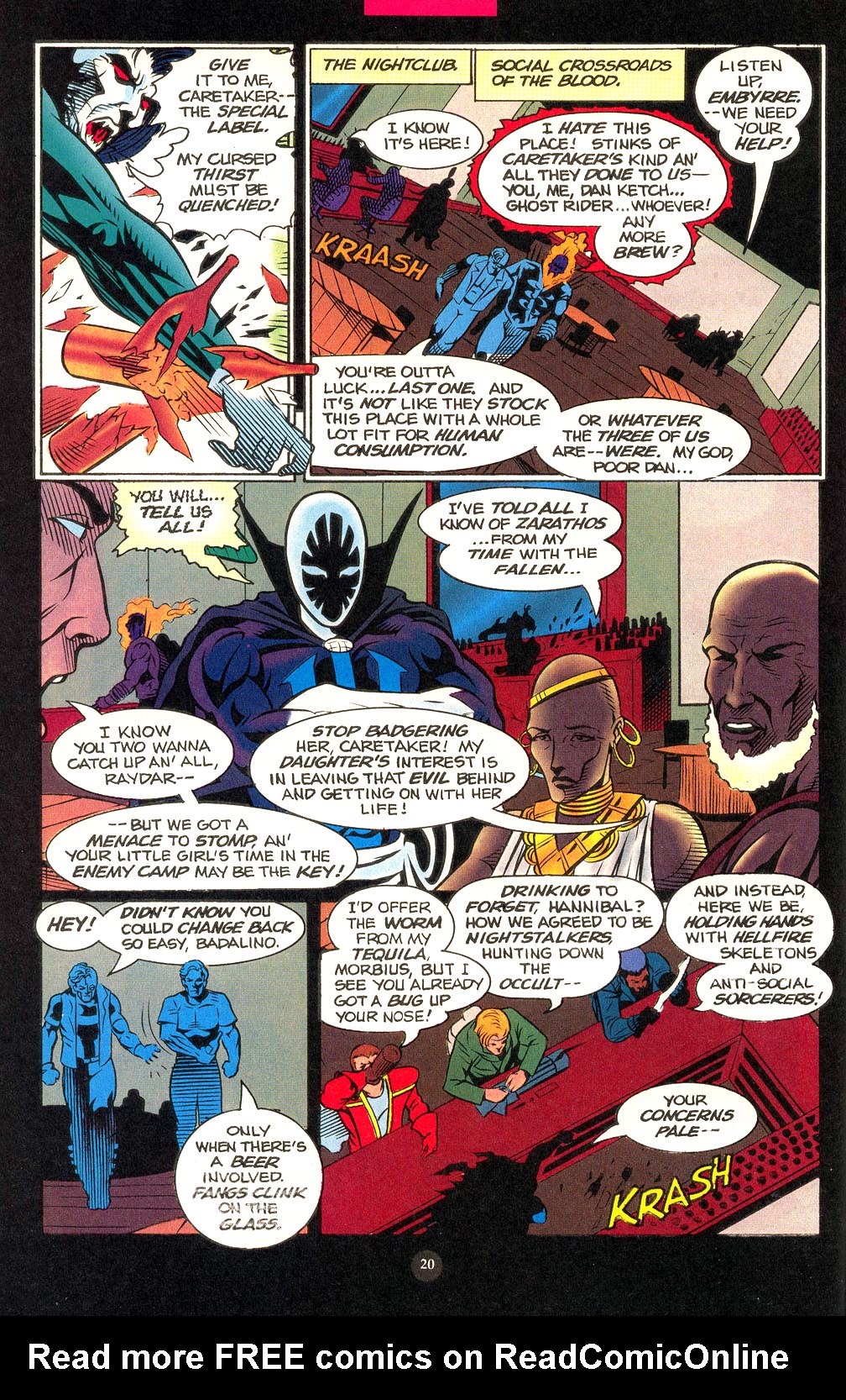 Read online Midnight Sons Unlimited comic -  Issue #4 - 16