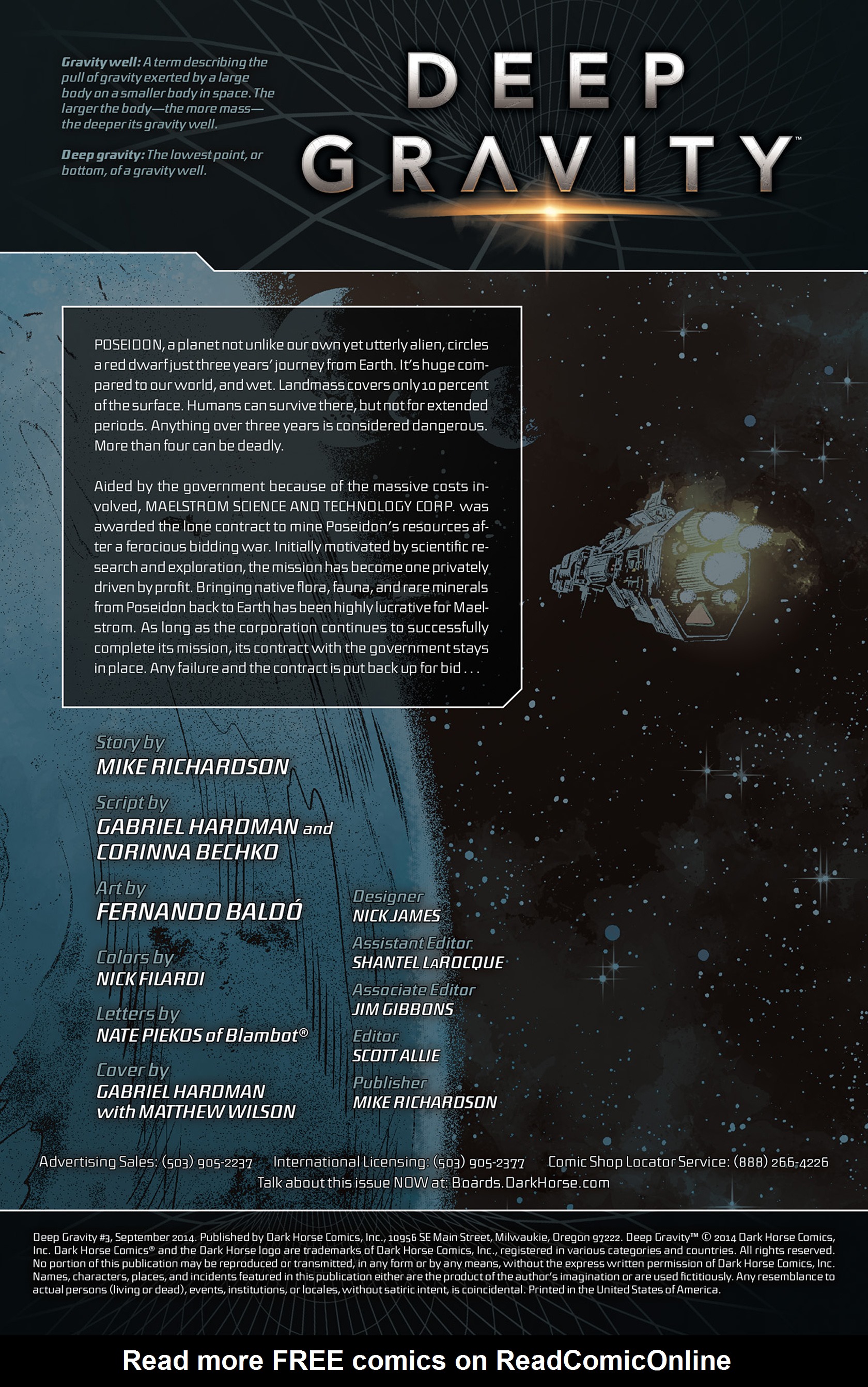 Read online Deep Gravity comic -  Issue #3 - 2